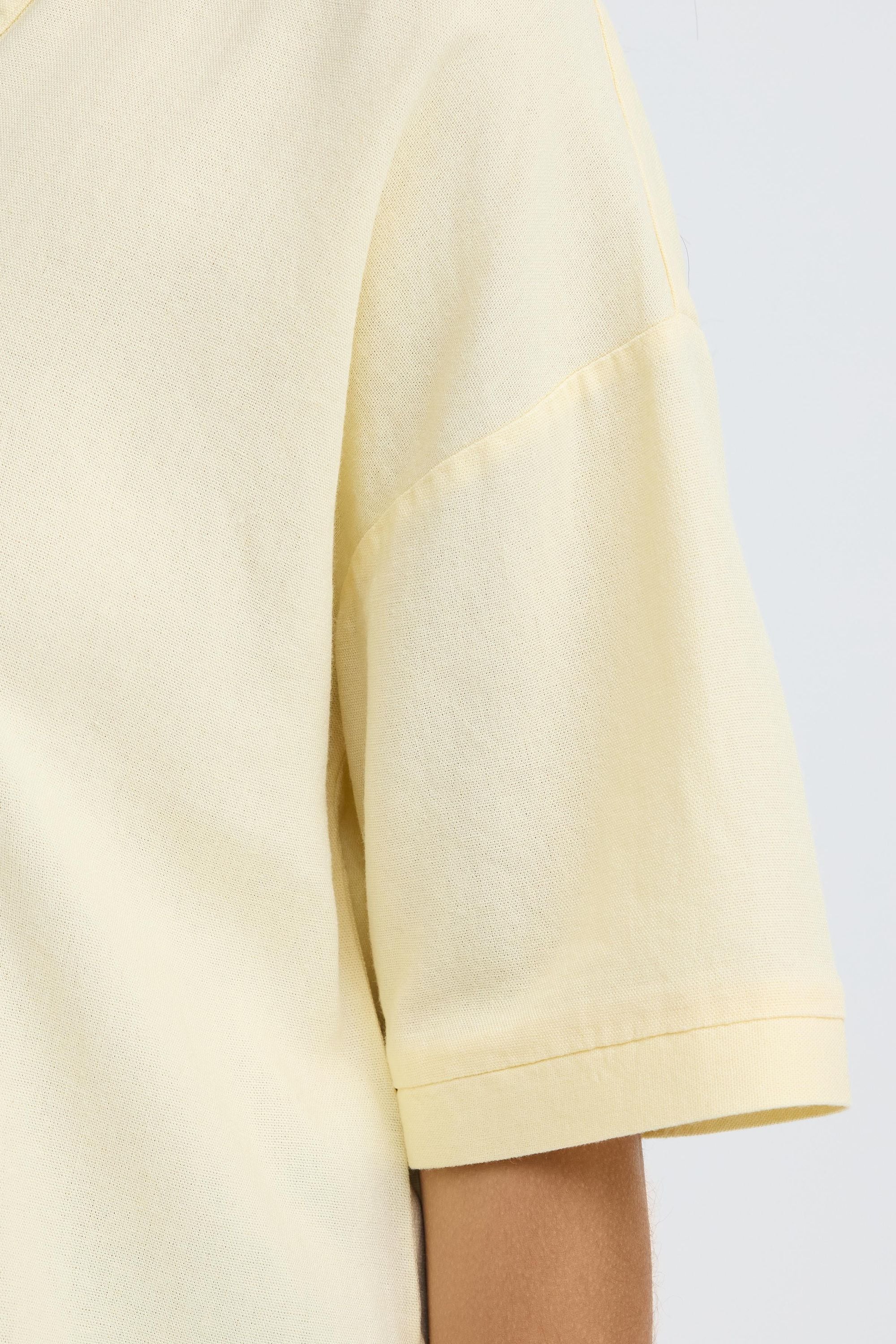 OXMO Hemdbluse »Hemdbluse OXNInna Linen Mix«