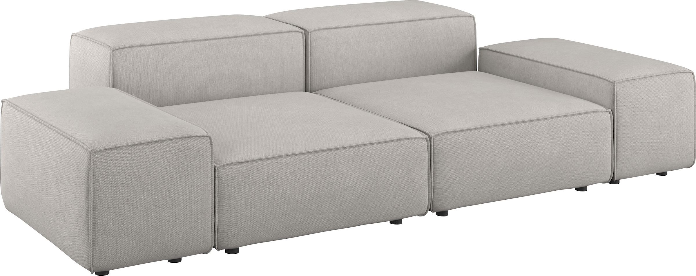 designwerk Big-Sofa »Puzzle, Designsofa für Indoor und Outdoor, bequem, modular«, wasserabweisend und strapazierfähig