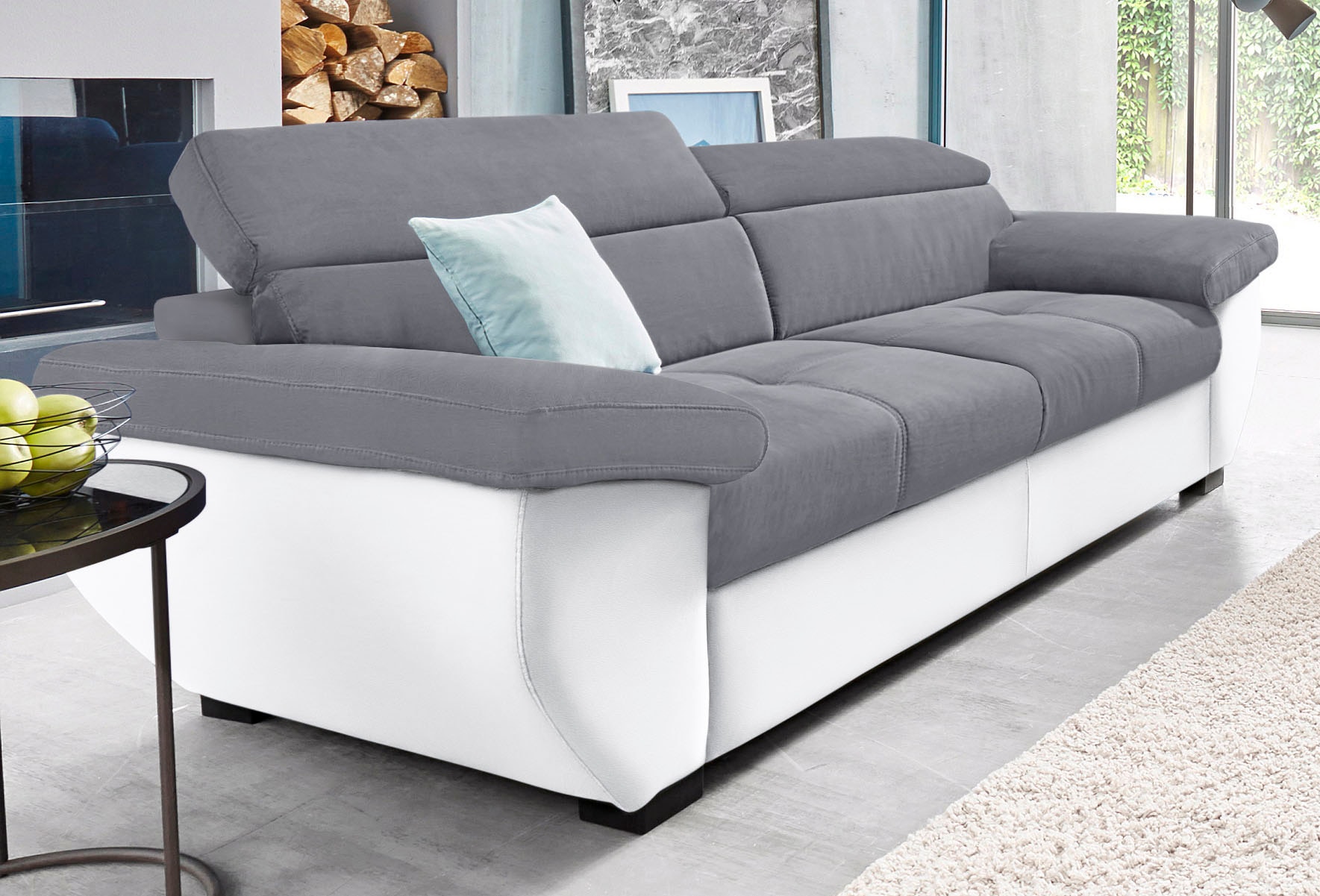 COTTA 2,5-Sitzer »Speedway« Big-Sofa mit Kopfteilverstellung