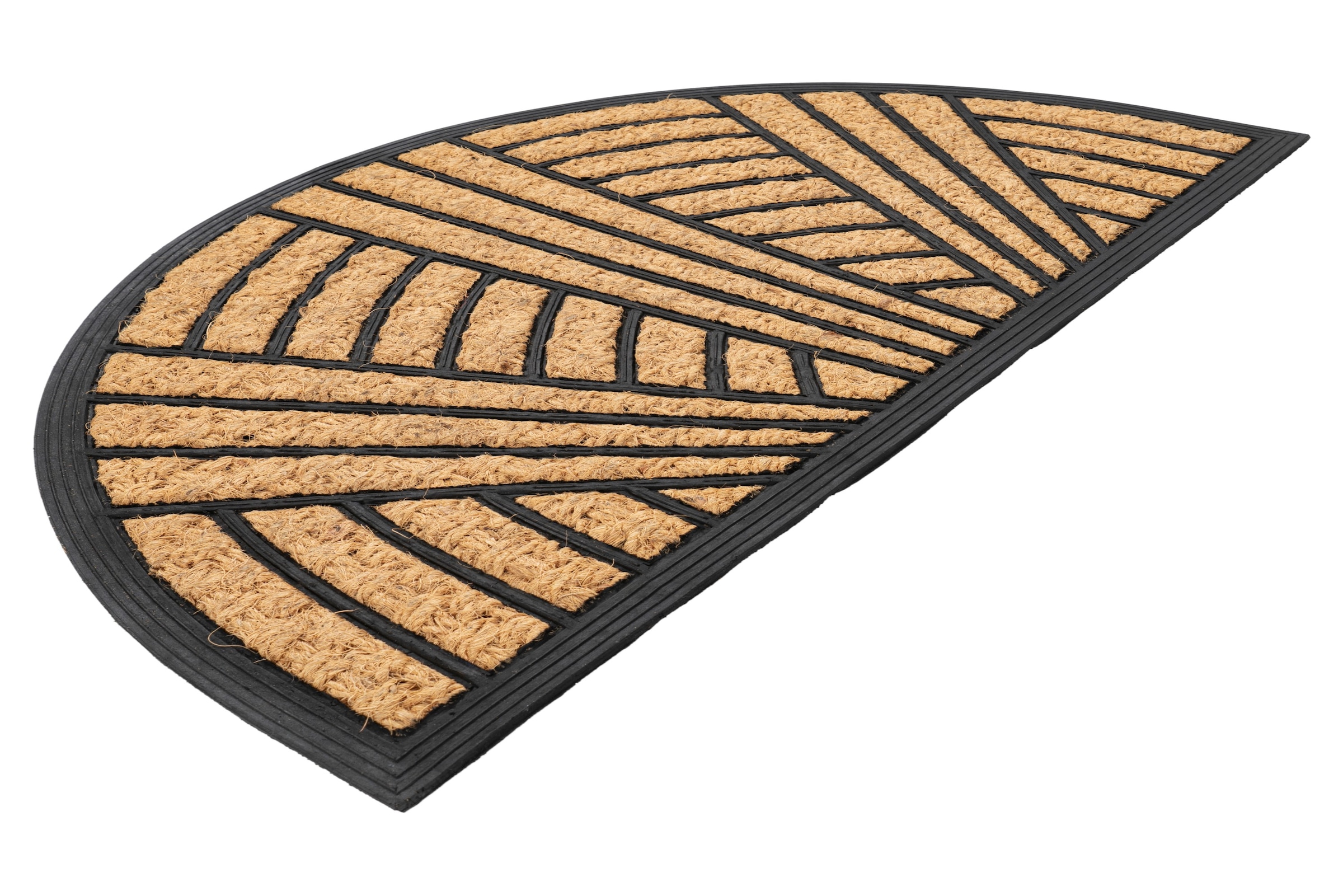 Kayoom Fußmatte »Style Step 125« halbrund 11 mm Höhe Türmatte, Eingang, Kokos