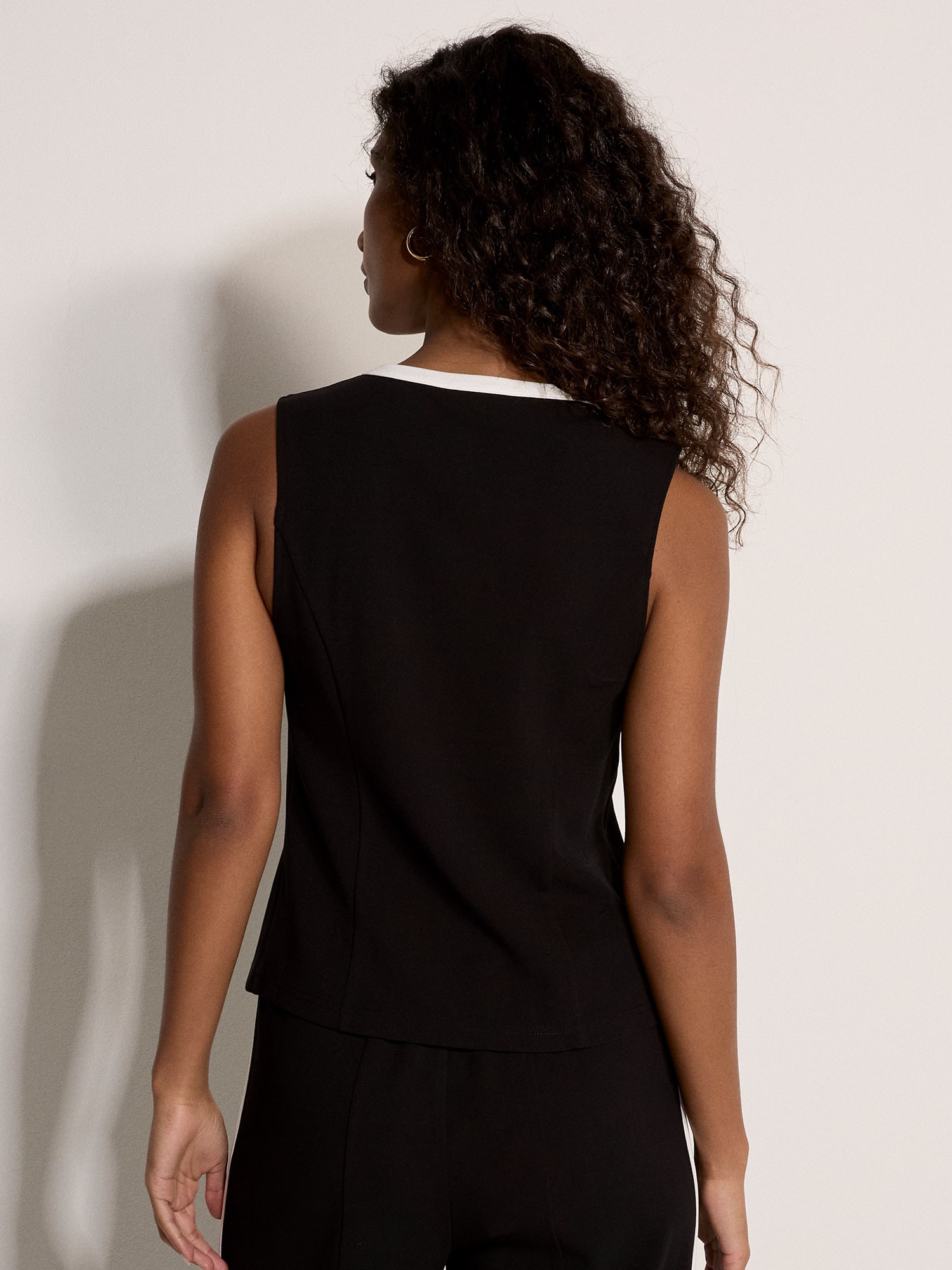 Apricot Longtop »Top« mit Zierknöpfen