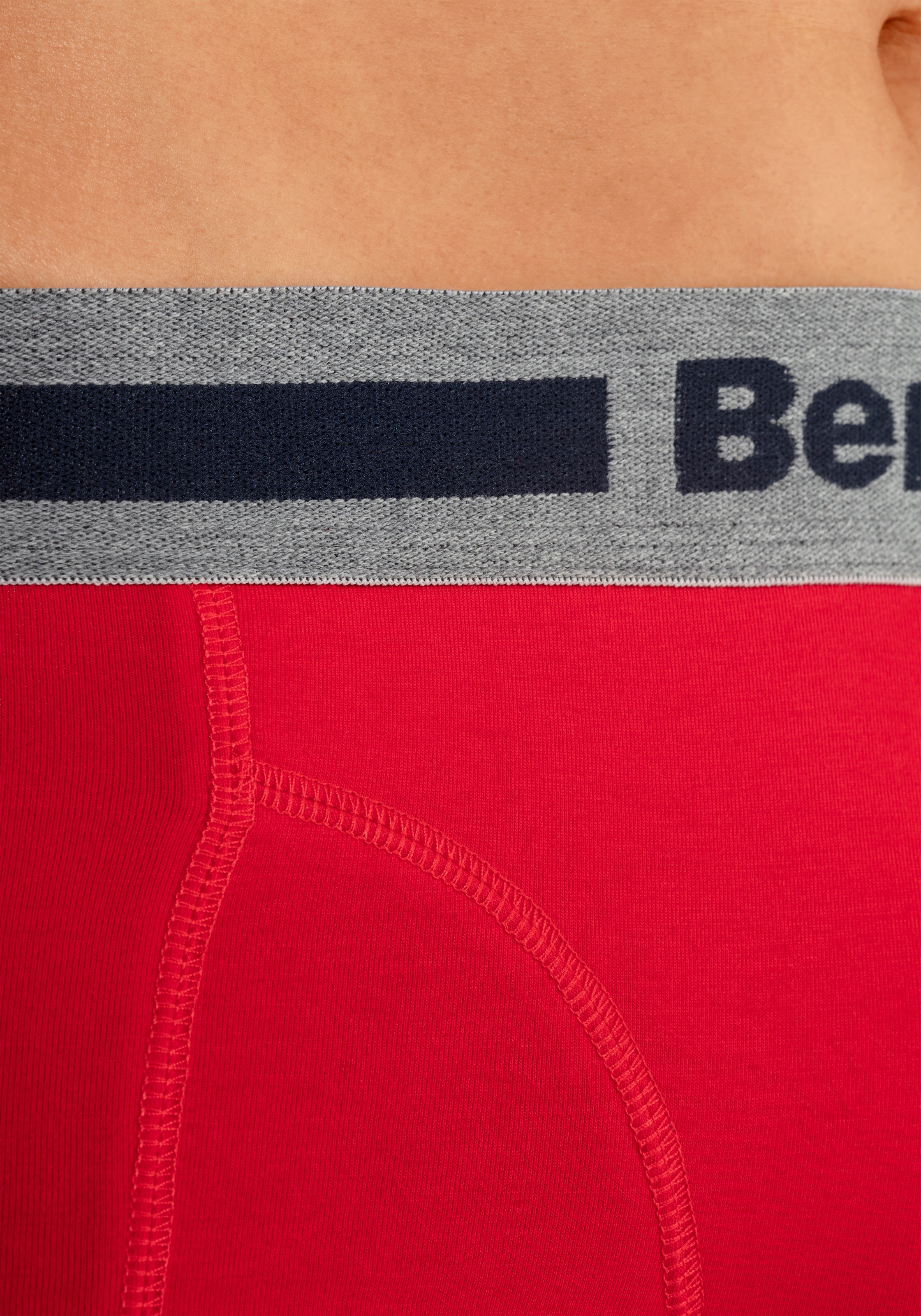 Bench. Boxer »Boxershorts für Herren« Packung, 4 Stk. tlg., Unterhosen mit Overlock-Nähten vorn