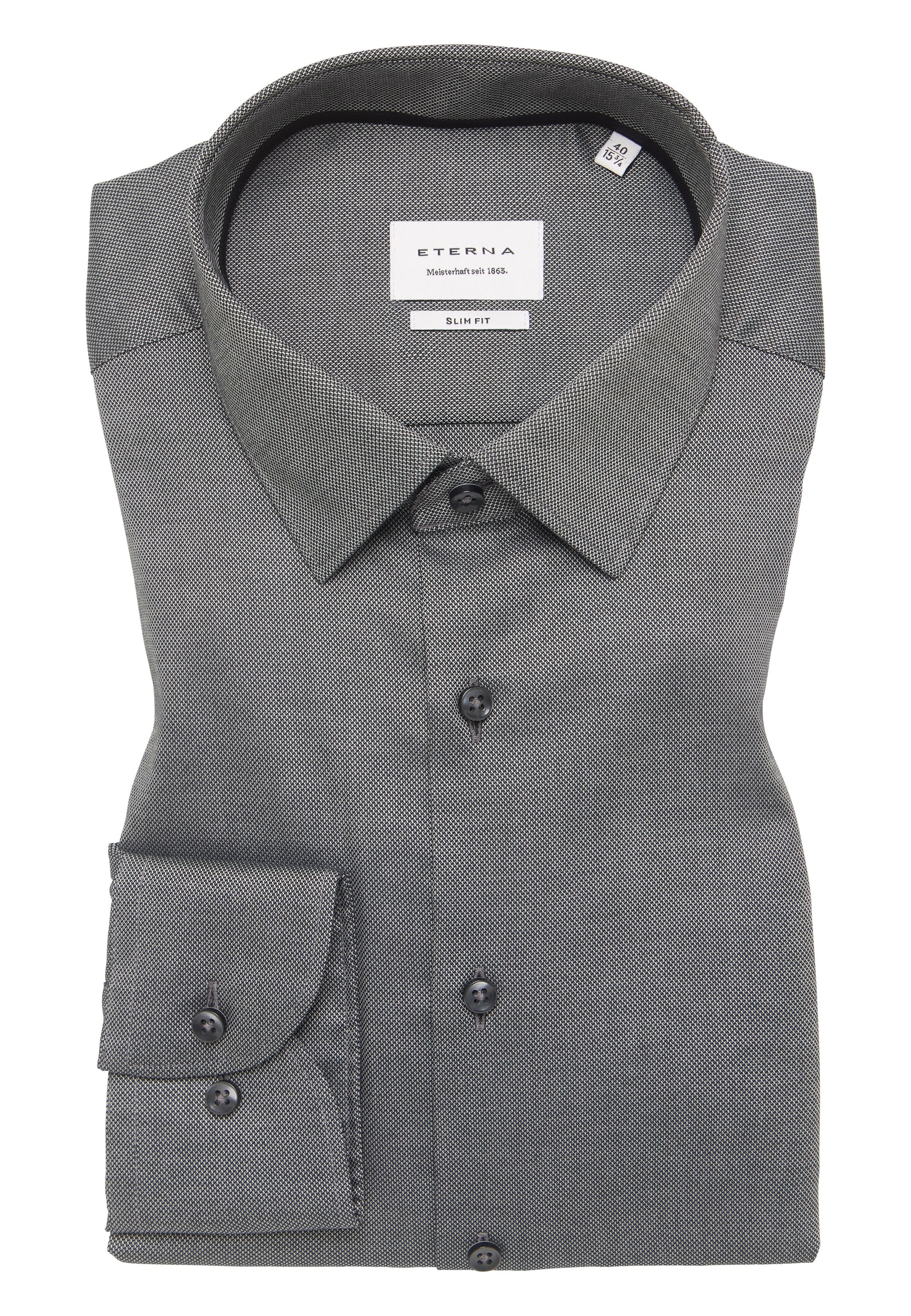 Eterna Langarmhemd »SLIM FIT«, NON IRON (bügelfrei)