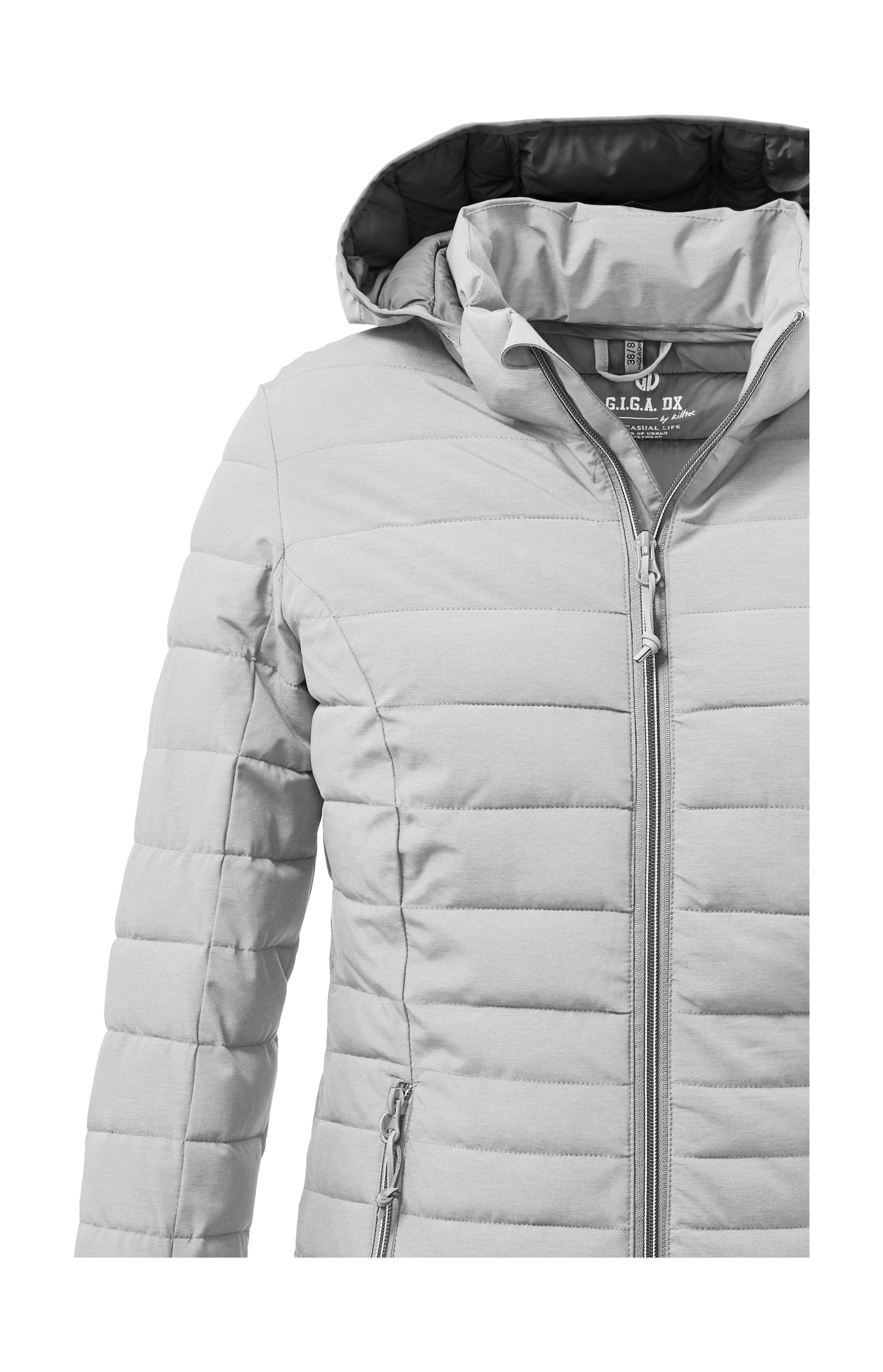 G.I.G.A. DX by killtec Steppjacke »Uyaka«, Leichte, wasserabweisende Damenjacke mit abzippbarer Kapuze