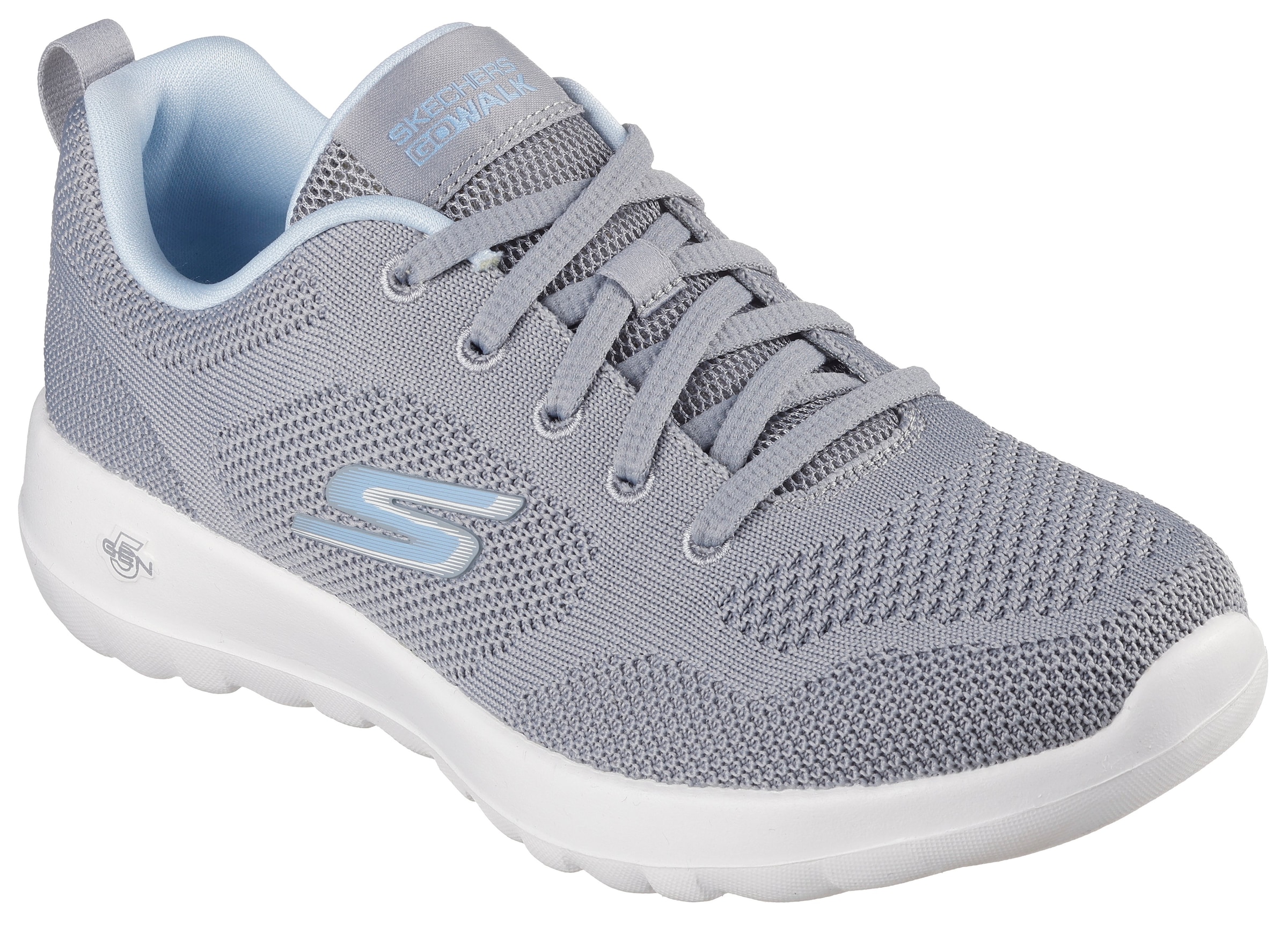 Skechers Sneaker »GO WALK JOY-VIOLET«, Trainingsschuh, Schnürschuh mit Goga Mat Technologie