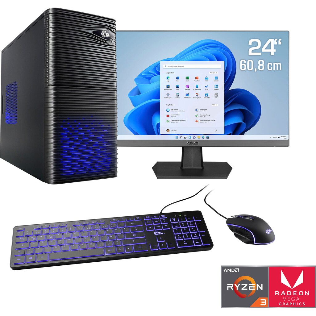 CSL Gaming-PC-Komplettsystem »Sprint V28814«