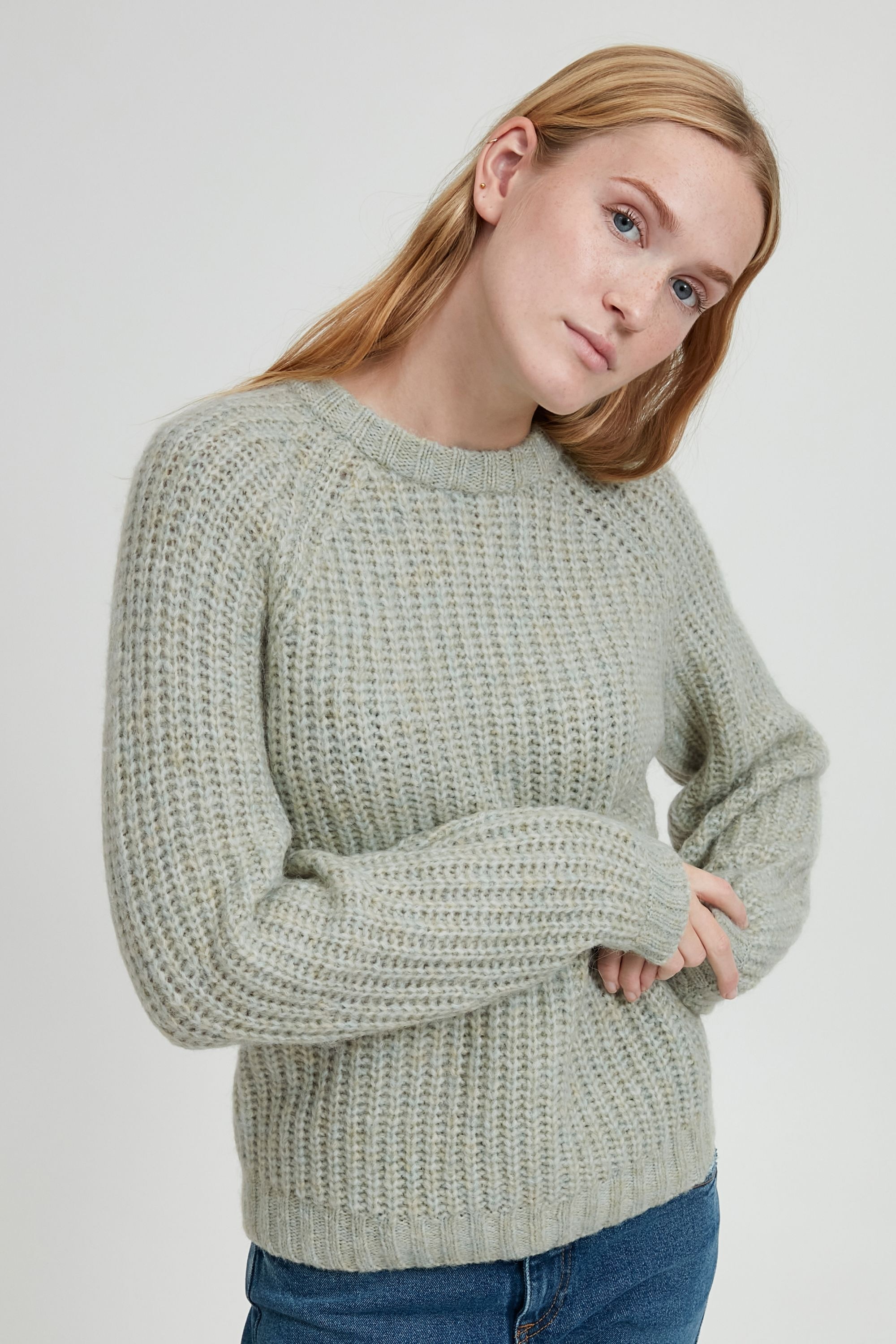 b.young Strickfleece-Pullover »Strickpullover BYOksana«