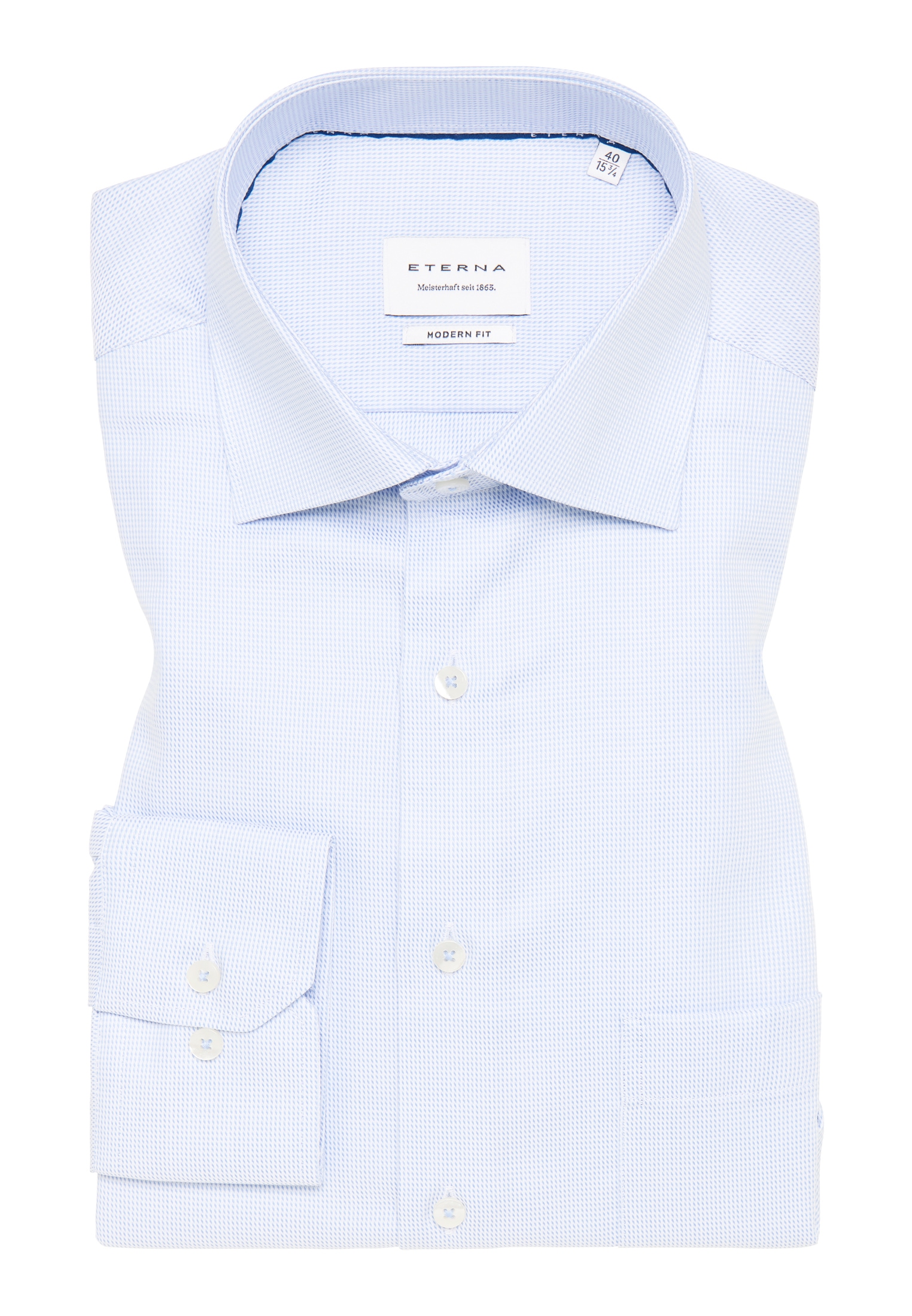 Eterna Langarmhemd »MODERN FIT«, NON IRON (bügelfrei)
