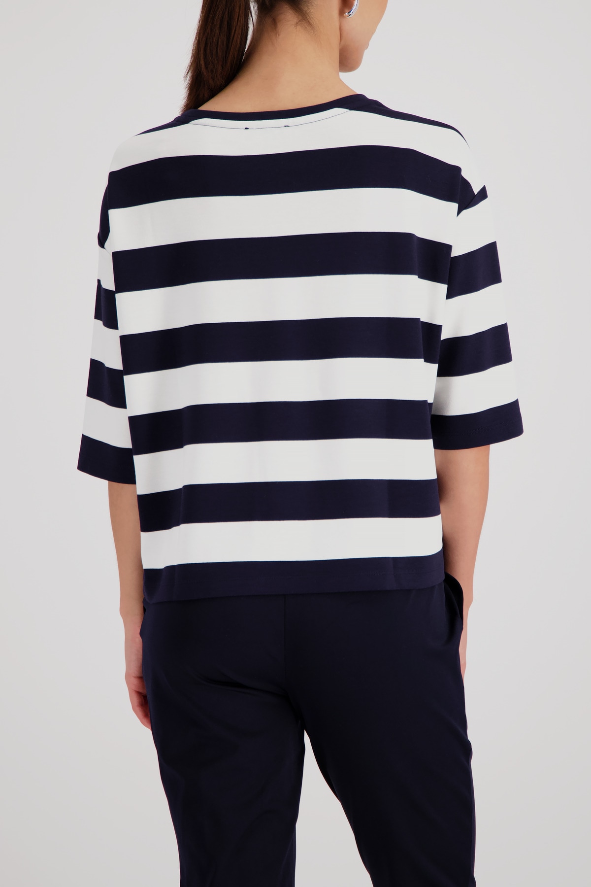 Monari Sweatshirt , Regular fit mit Brusttasche
