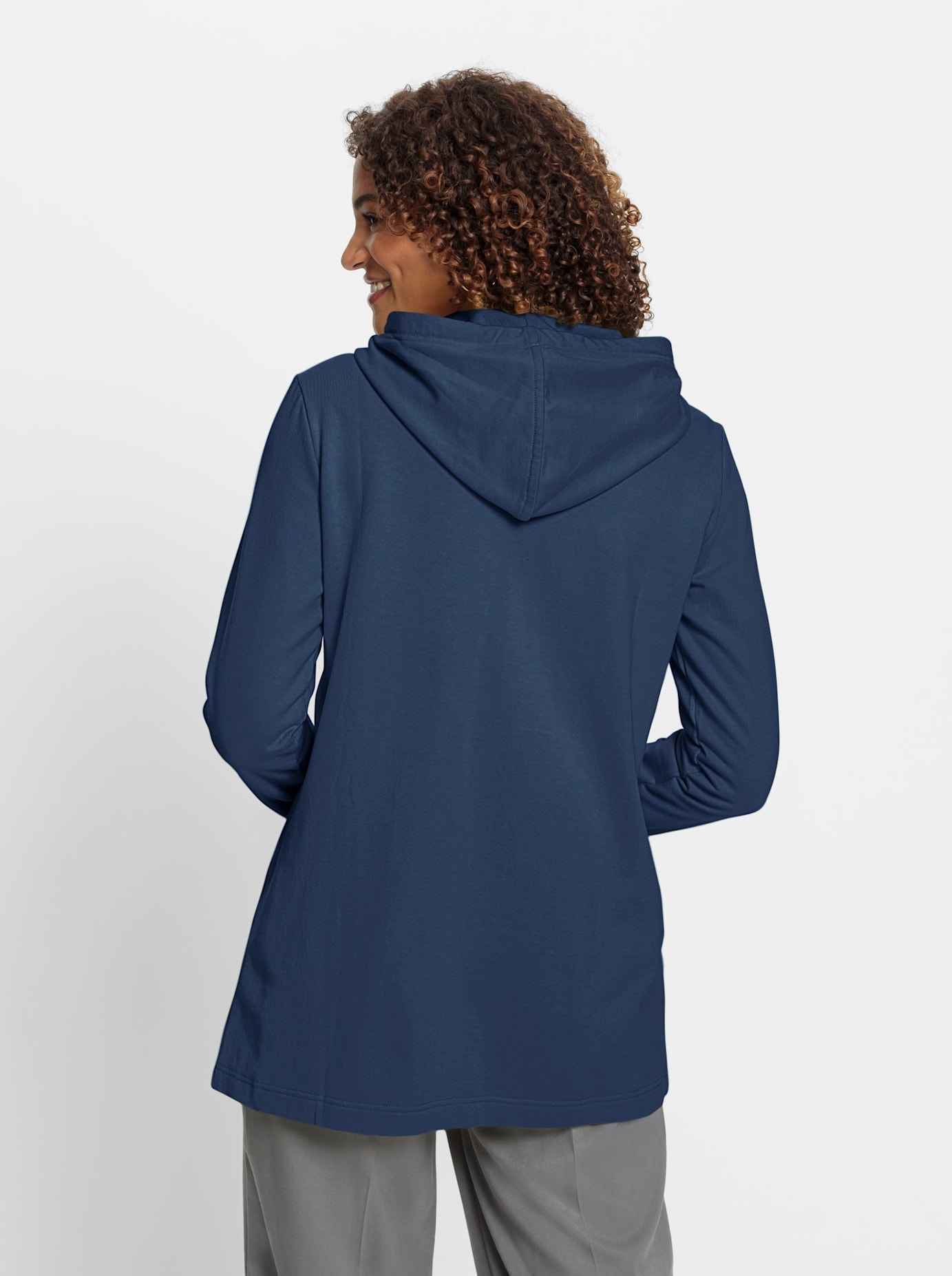 Casual Looks Shirtjacke »Sweatjacke«, (1 tlg.)