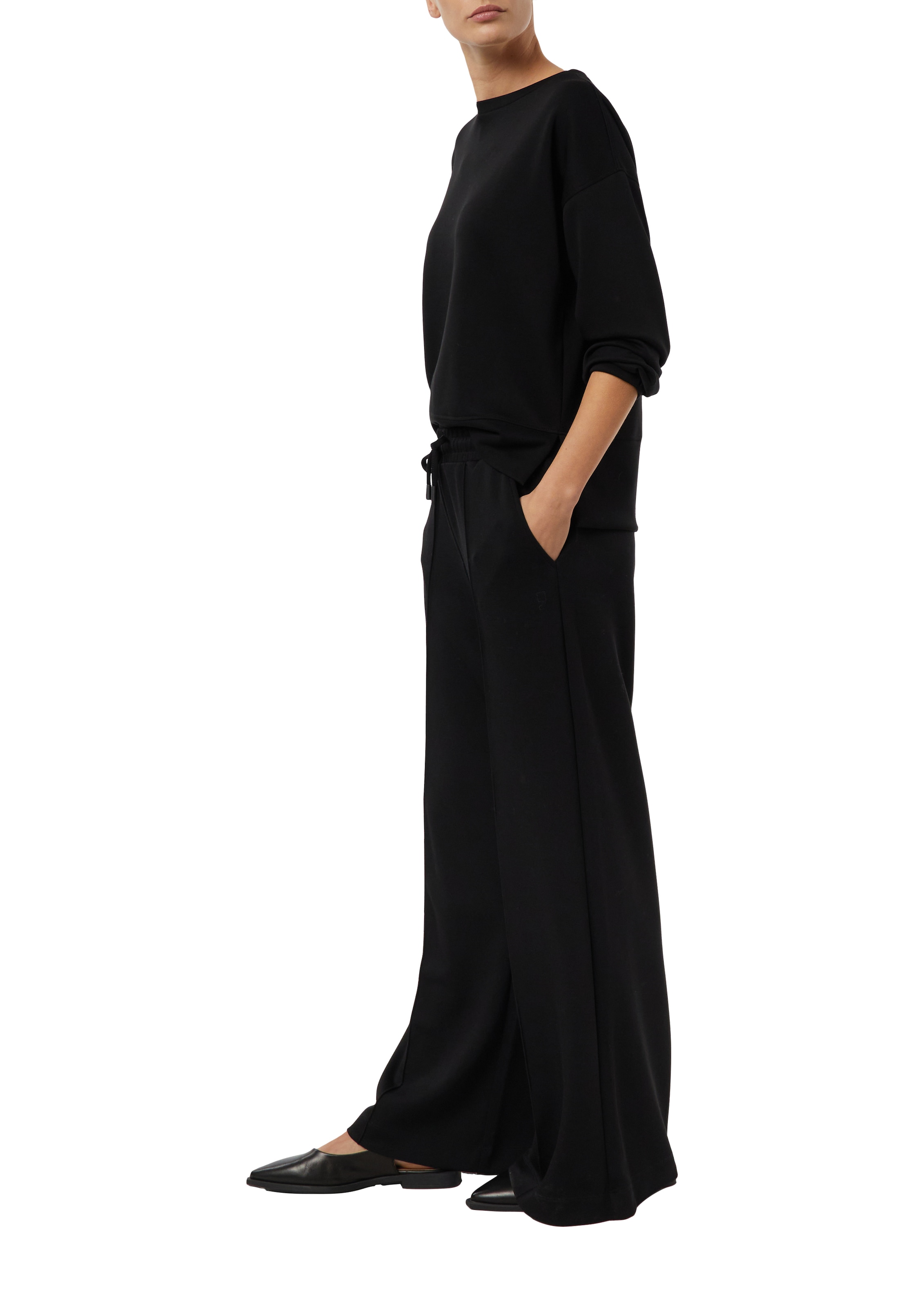 Comma Sweater , unifarben, mit Viskose und Stretch

