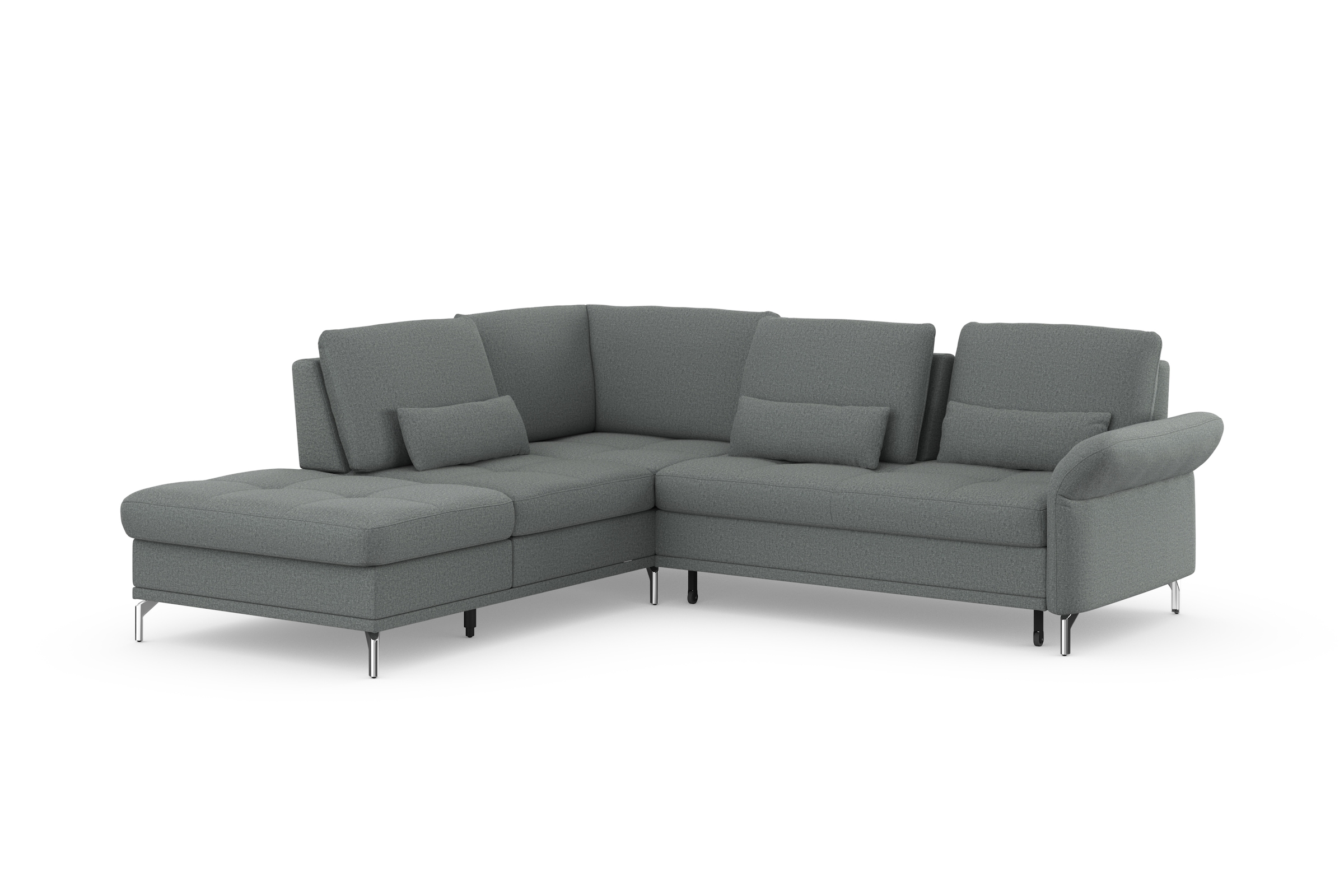 INOSIGN Ecksofa »Palm Beach L-Form«, Federkern, mit Sitztiefenverstellung, wahlweise mit Bettfunktion