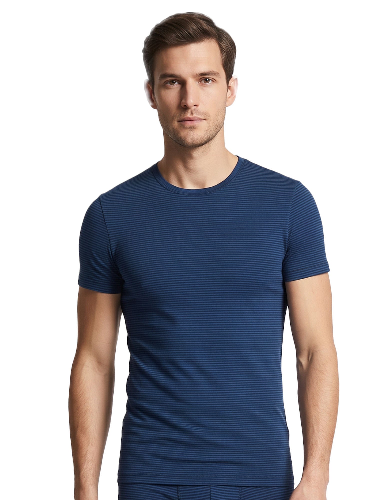 Ammann Unterhemd »3er Pack Shirt 1/2 Arm Day Classic / Jeans Feinripp« 3 Stück, 3 Stk.