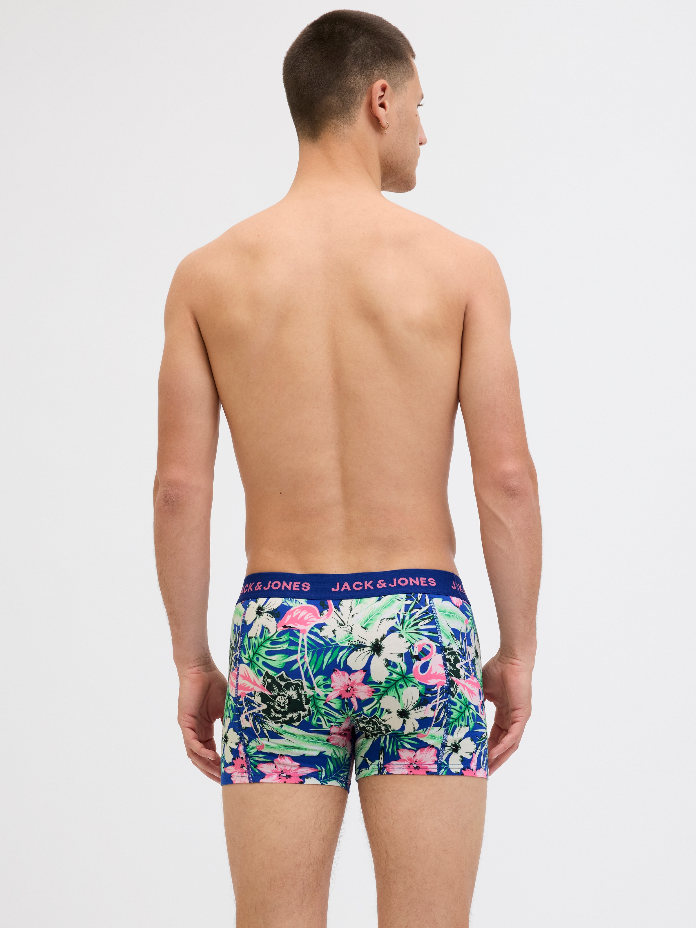 Jack & Jones Trunk »JACFRED FLAMINGO TRUNKS 3 PACK SN«, (Packung, 3 St.)