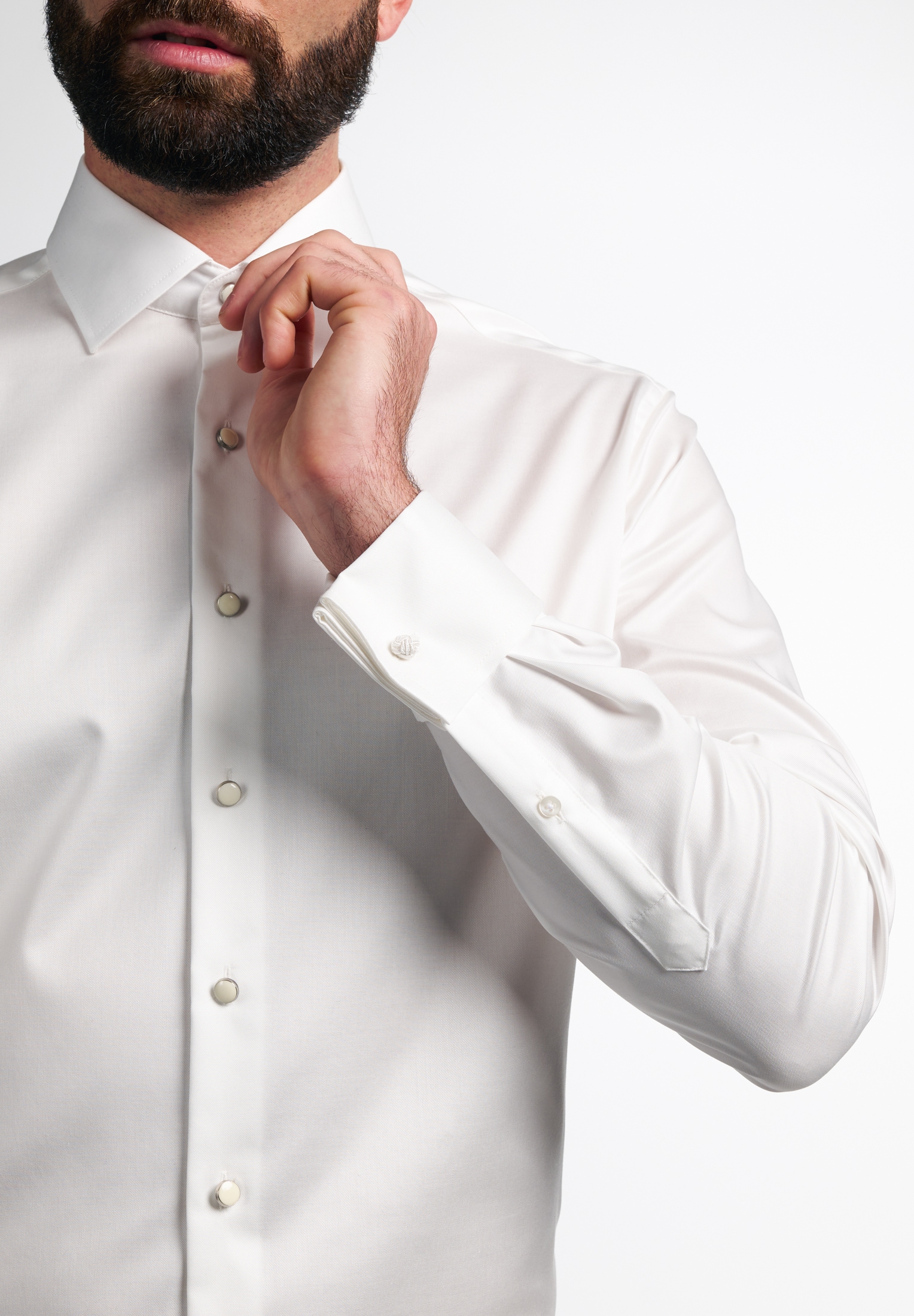 Eterna Langarmhemd »MODERN FIT« NON IRON (bügelfrei)