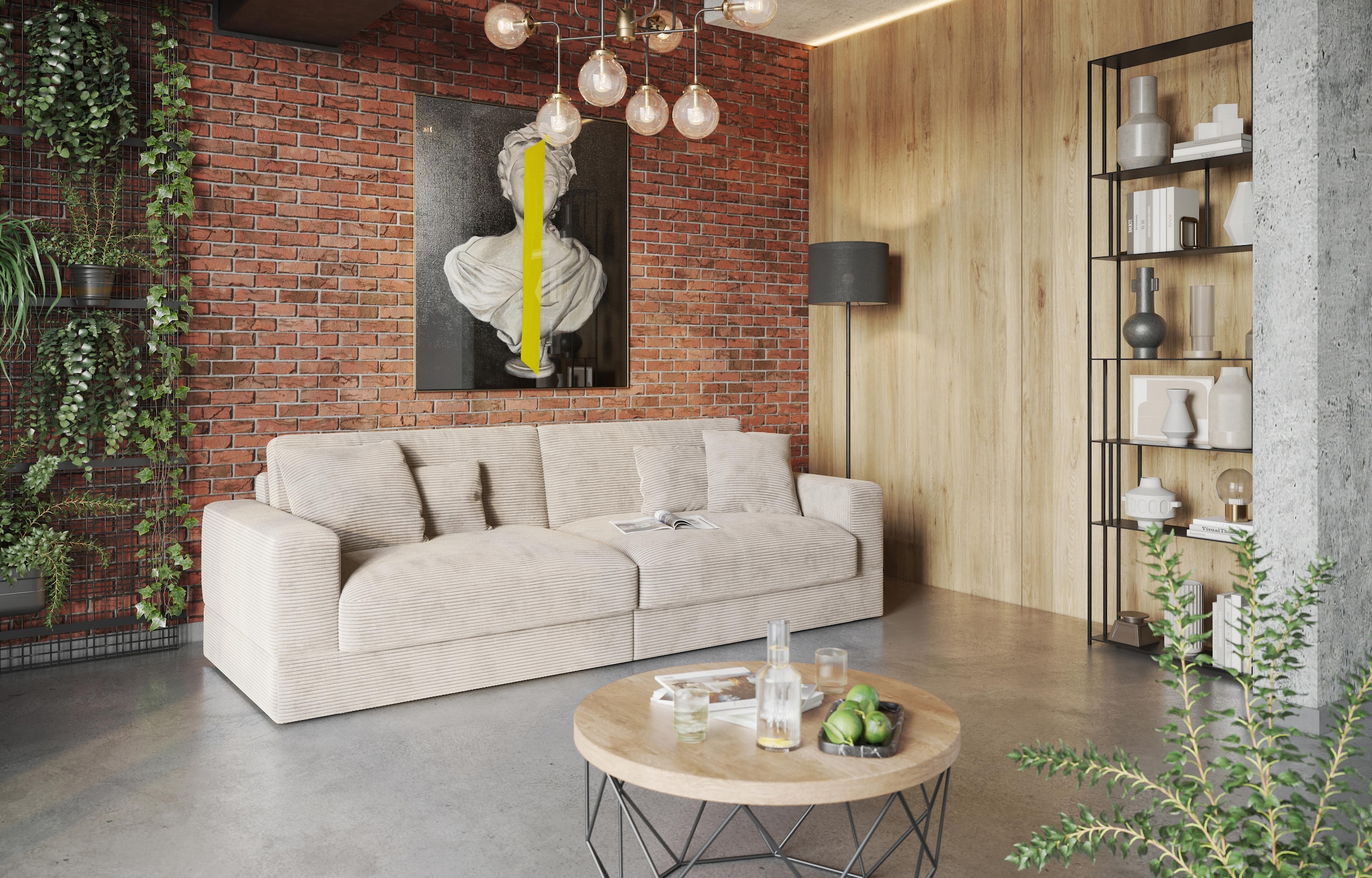 RAUM.ID Big-Sofa »Innovid«, Modernes Modul-Polsterprogramm