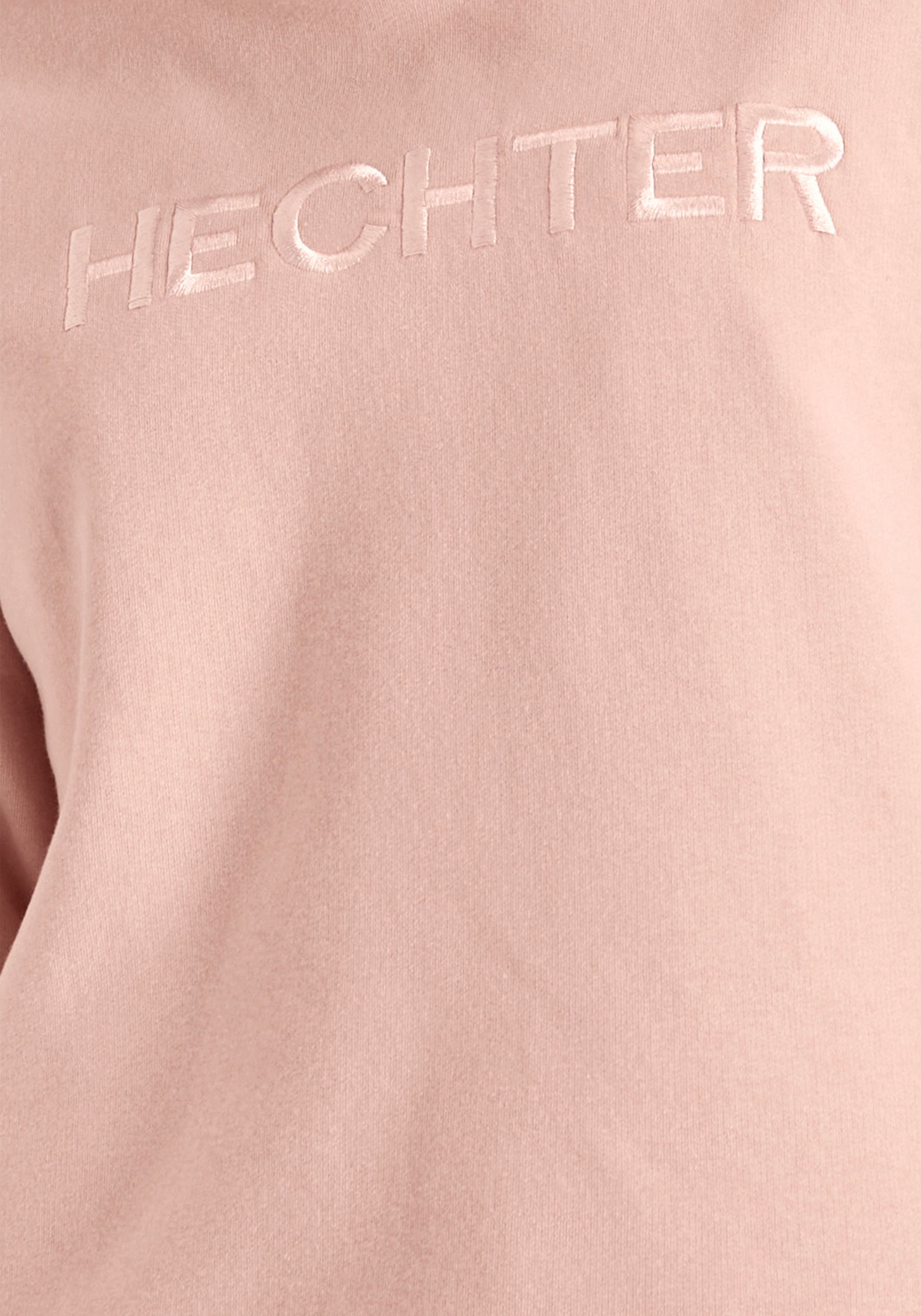 HECHTER PARIS Kapuzensweatshirt, mit bei kaufen Markenstickerei OTTO