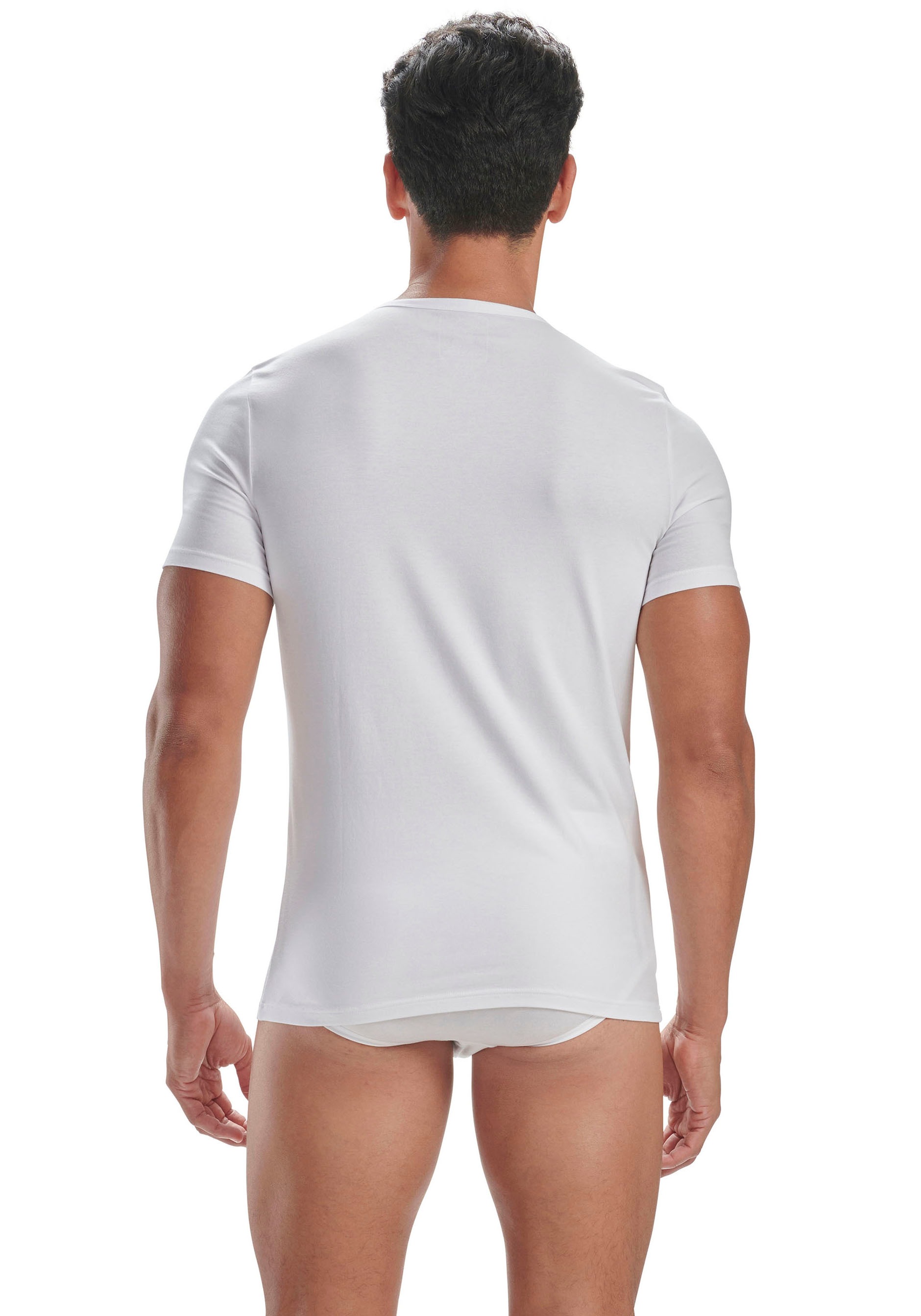 adidas Sportswear T-Shirt »"Active Flex Cotton"«, (2er-Pack), mit Rundhalsausschnitt und Slim Fit