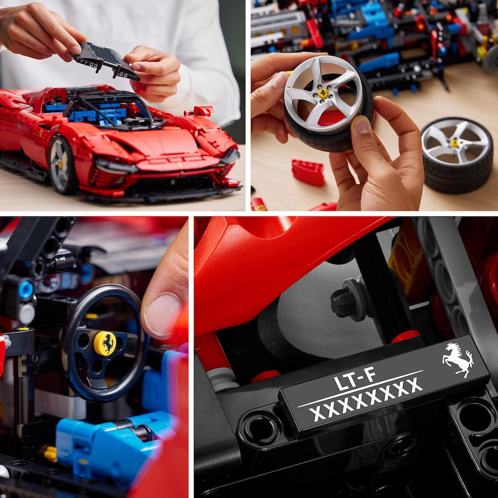 LEGO® Konstruktionsspielsteine »Ferrari Daytona SP3 (42143), LEGO® Technic«, (3778 St.)