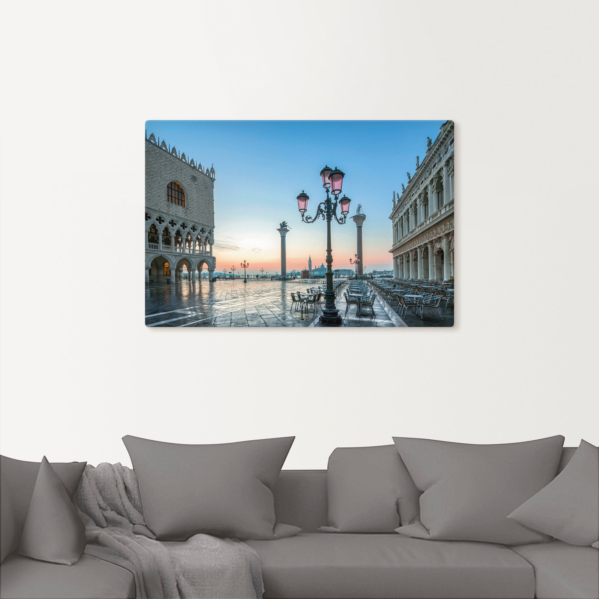 Artland Wandbild »Markusplatz in Venedig«, als Shop Venedig, St.), im Größen oder OTTO versch. Poster Online Leinwandbild, in Alubild, Wandaufkleber (1