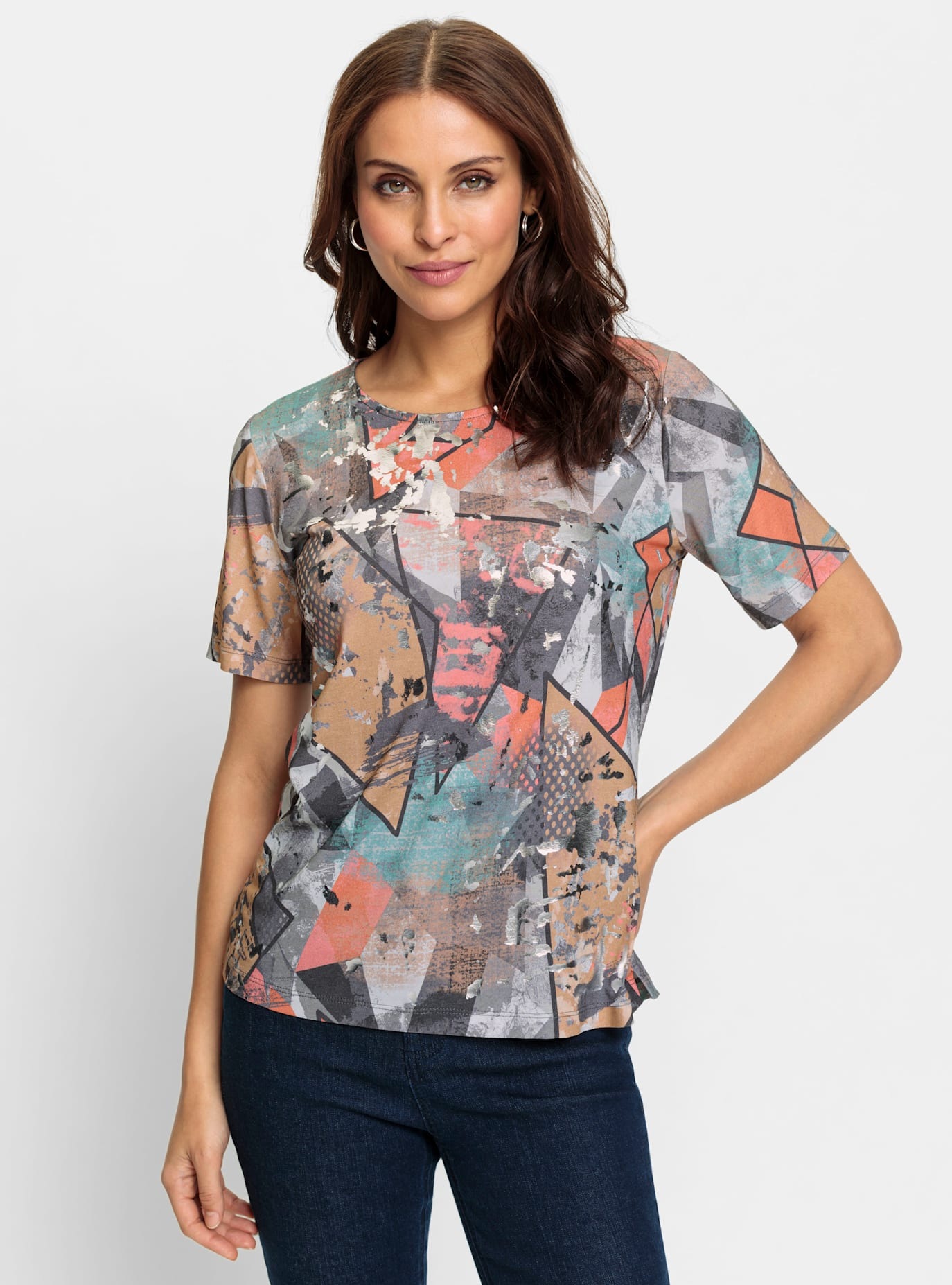 Inspirationen Kurzarmshirt »Shirt«, (1 tlg.)