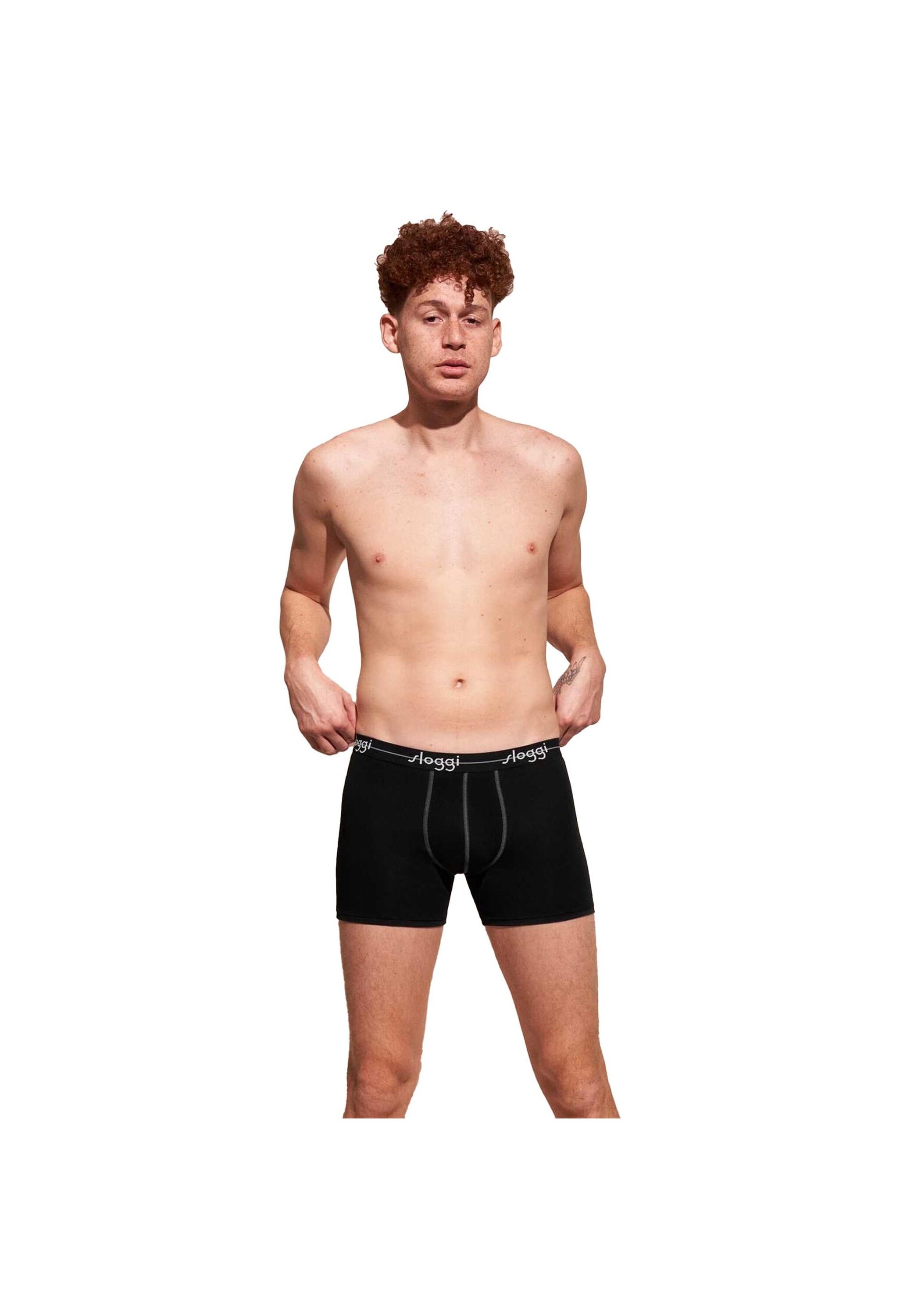 sloggi Boxershorts »Boxershort Start Short C2P box 2er Pack«