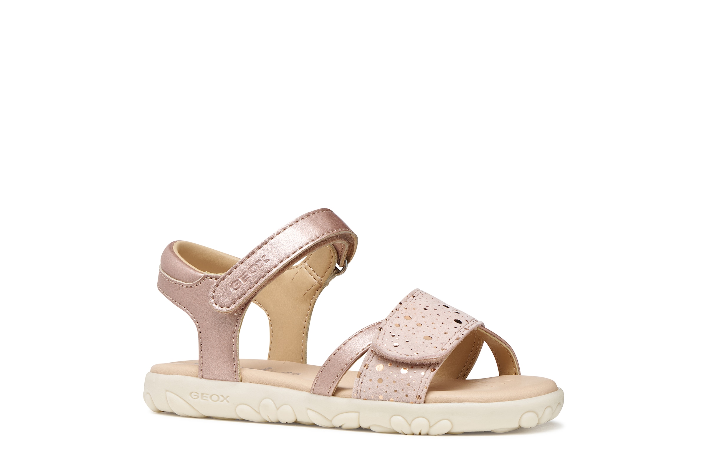 Geox Sandale »J SANDAL HAITI GIRL«  Sandale mit Fersenriemen, Größenschablone zum Download