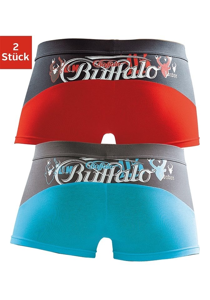 Buffalo Hipster, mit Color Blocking
