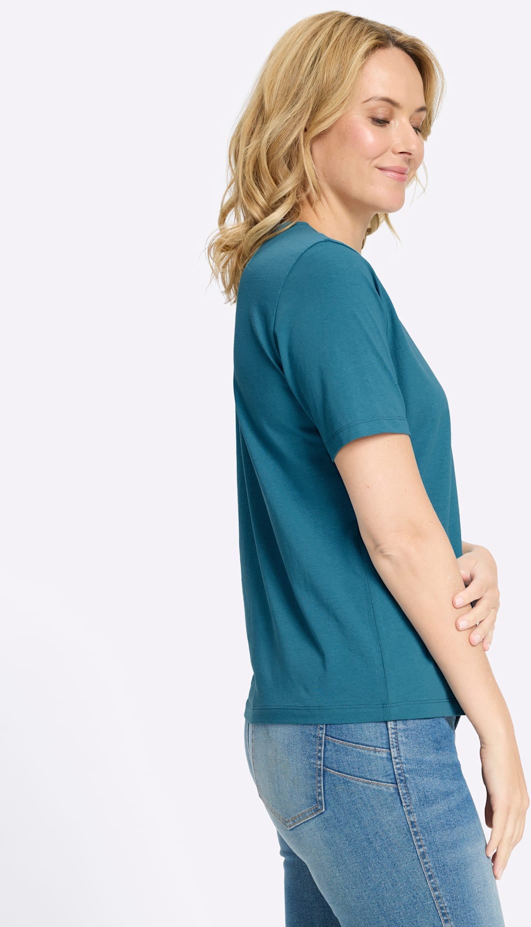 Classic Basics Rundhalsshirt »Kurzarm-Shirt« 1