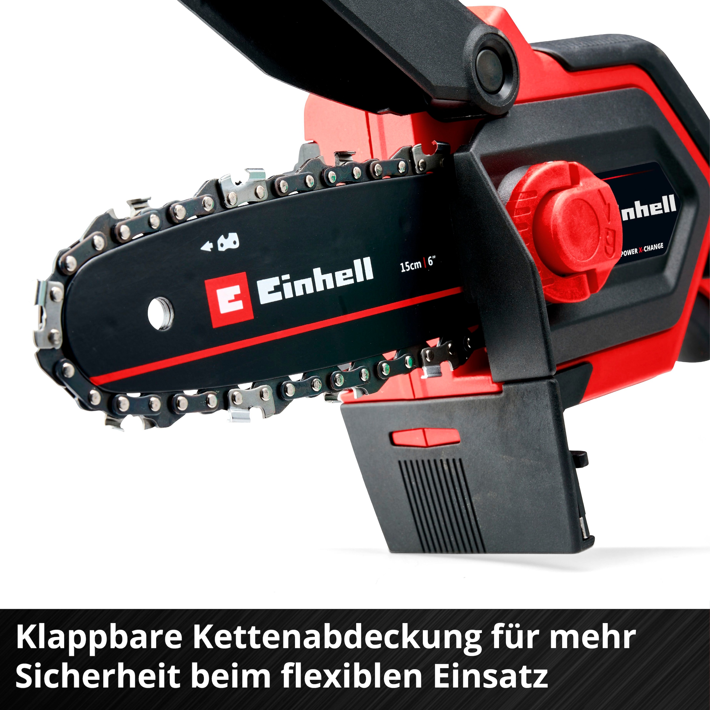 Einhell Akku-Kettensäge »Power X-Change GE-PS 18/15 Li BL-Solo« mit bürstenlosem Motor