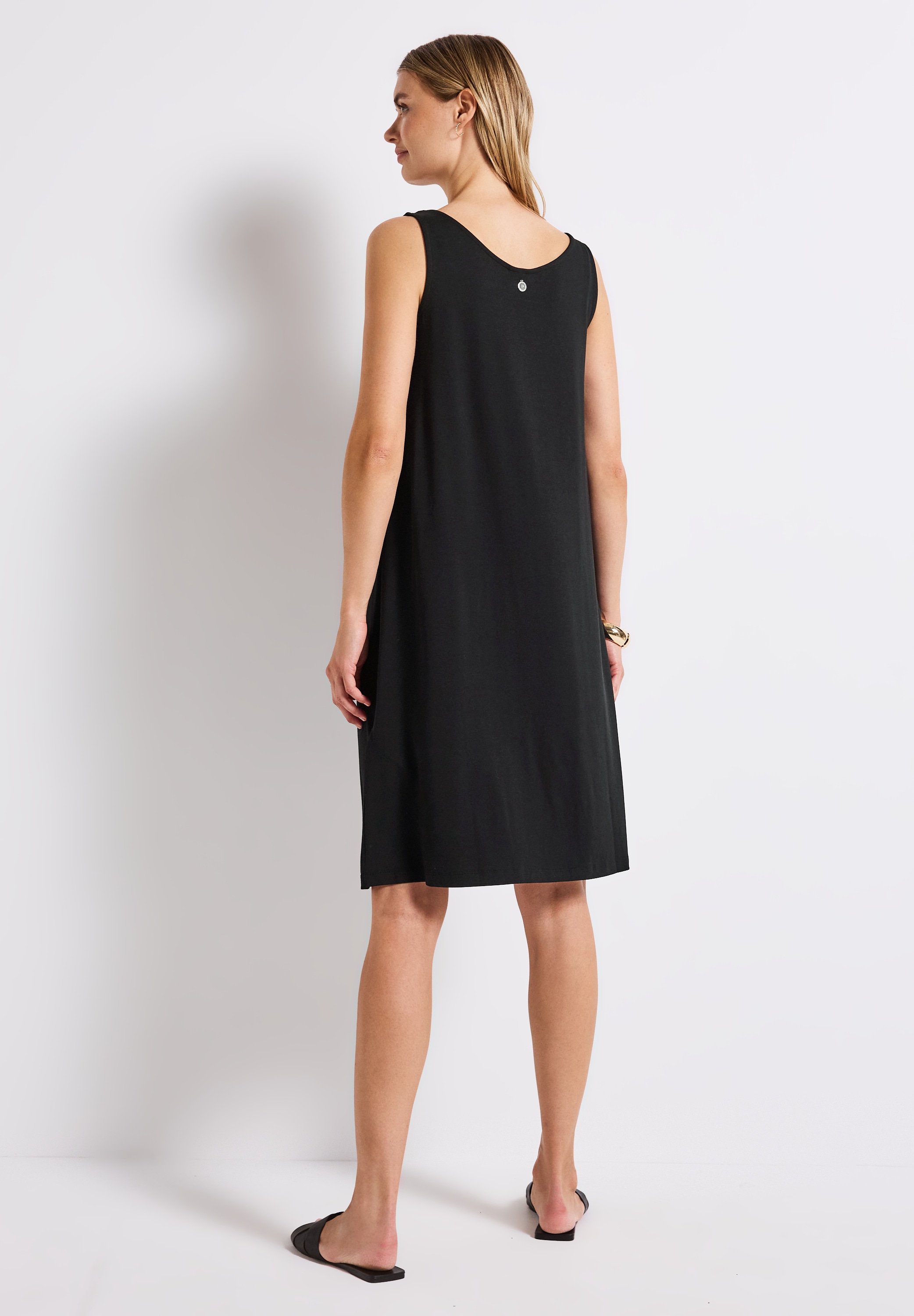 STREET ONE Shirtkleid, mit Knotendetail, ärmellos