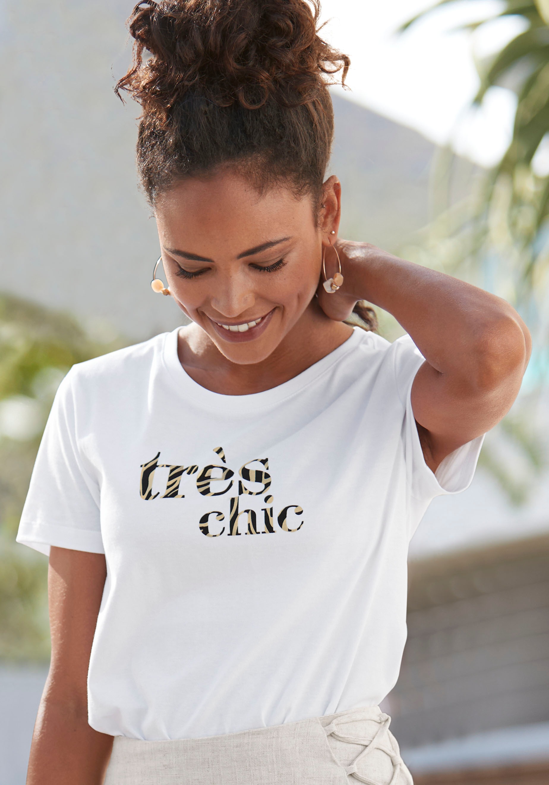 LASCANA T-Shirt, mir Print kaufen