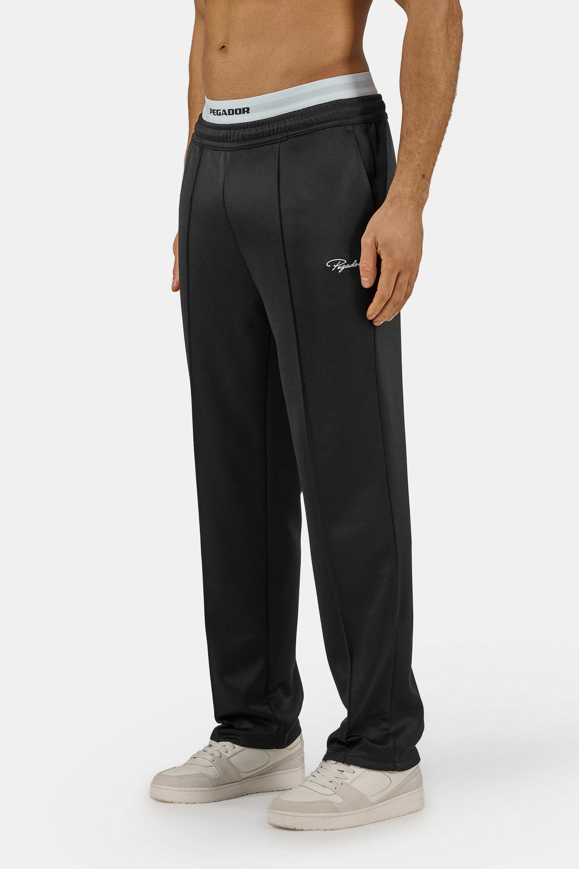 PEGADOR Schlupfhose »Motus Track Pants«  Materialmix, regular fit