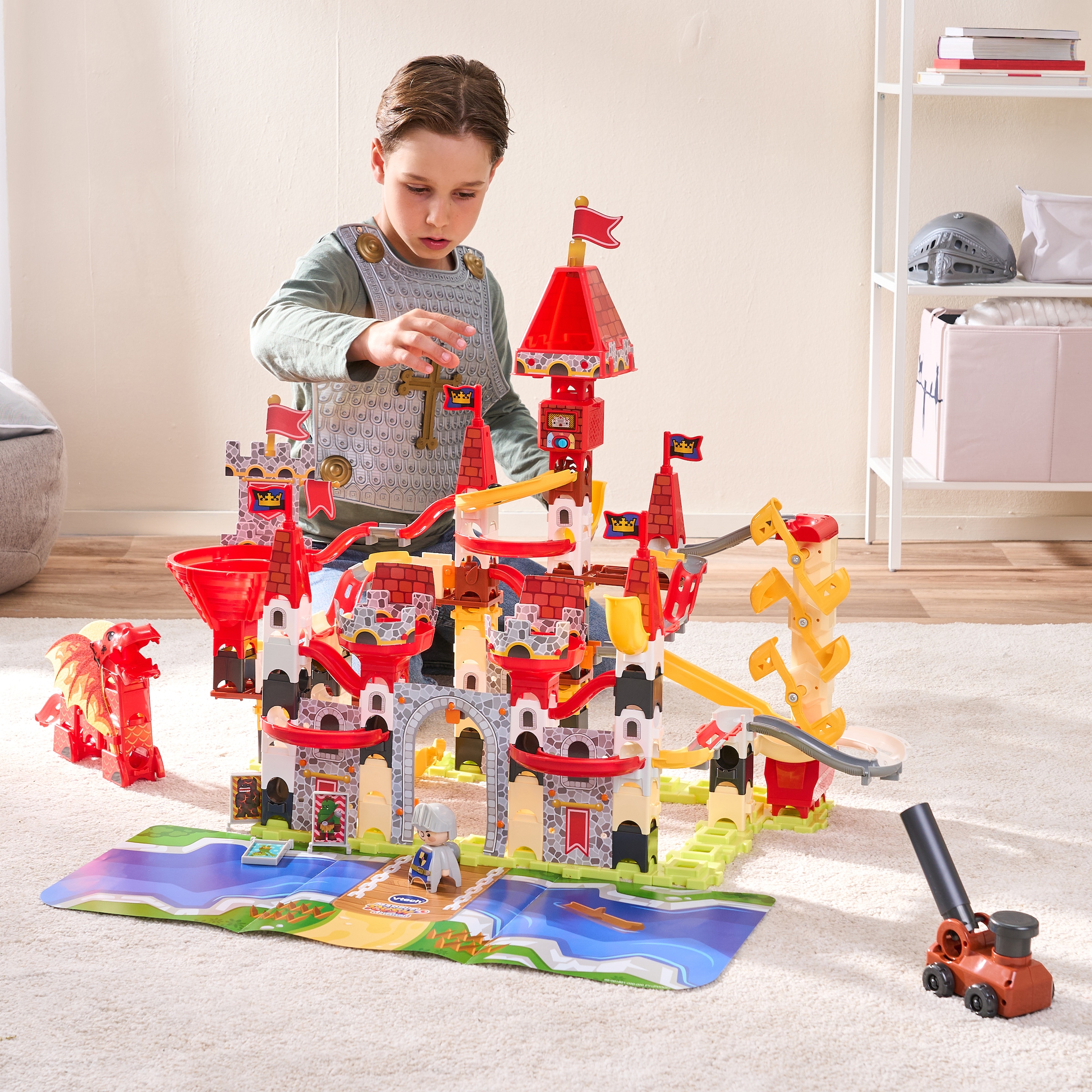Vtech® Kugelbahn »Marble Rush - Adventure Castle Set« mit Sound und Melodien