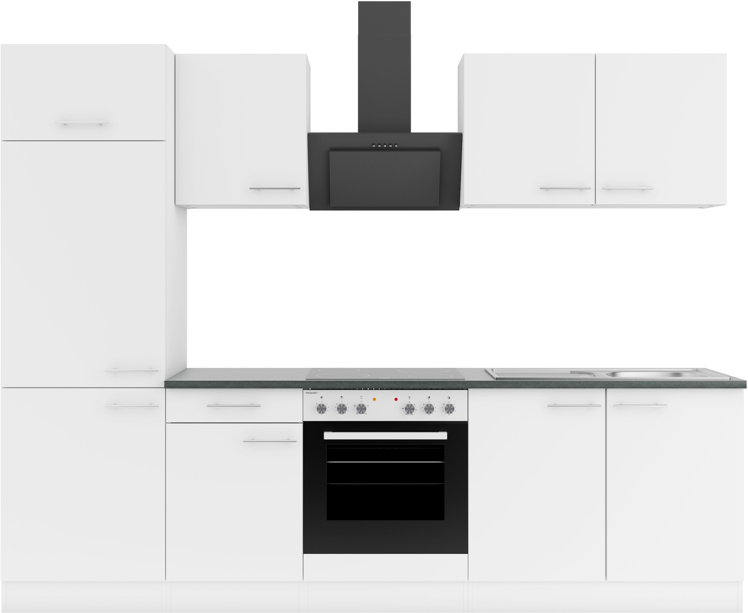 OPTIFIT Küche »Bella« Breite 210 cm, wahlweise mit E-Geräten