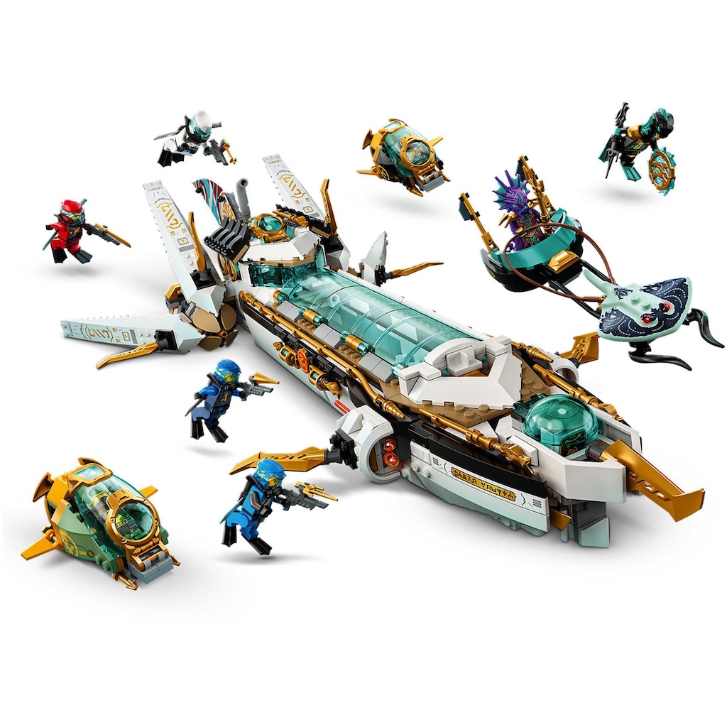 LEGO® Konstruktionsspielsteine »Wassersegler (71756), LEGO® NINJAGO®«, (1159 St.)