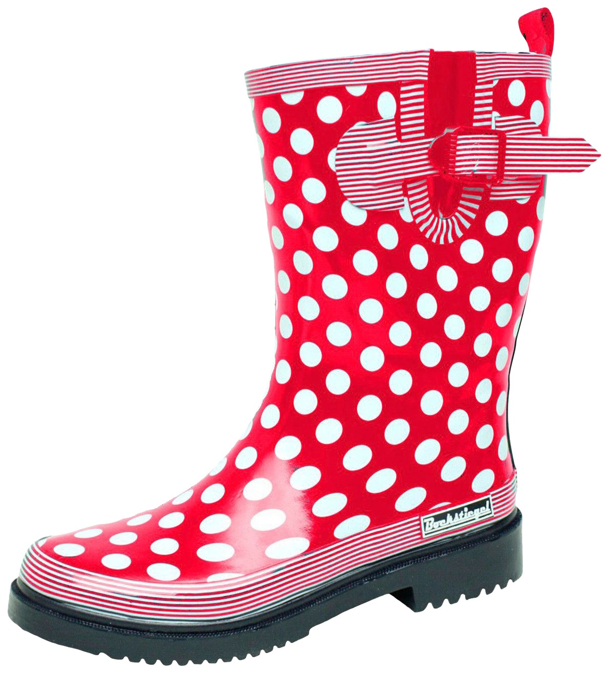SALIHA Gummistiefel »Damen Regenstiefel Dorin-K rot/multi«
