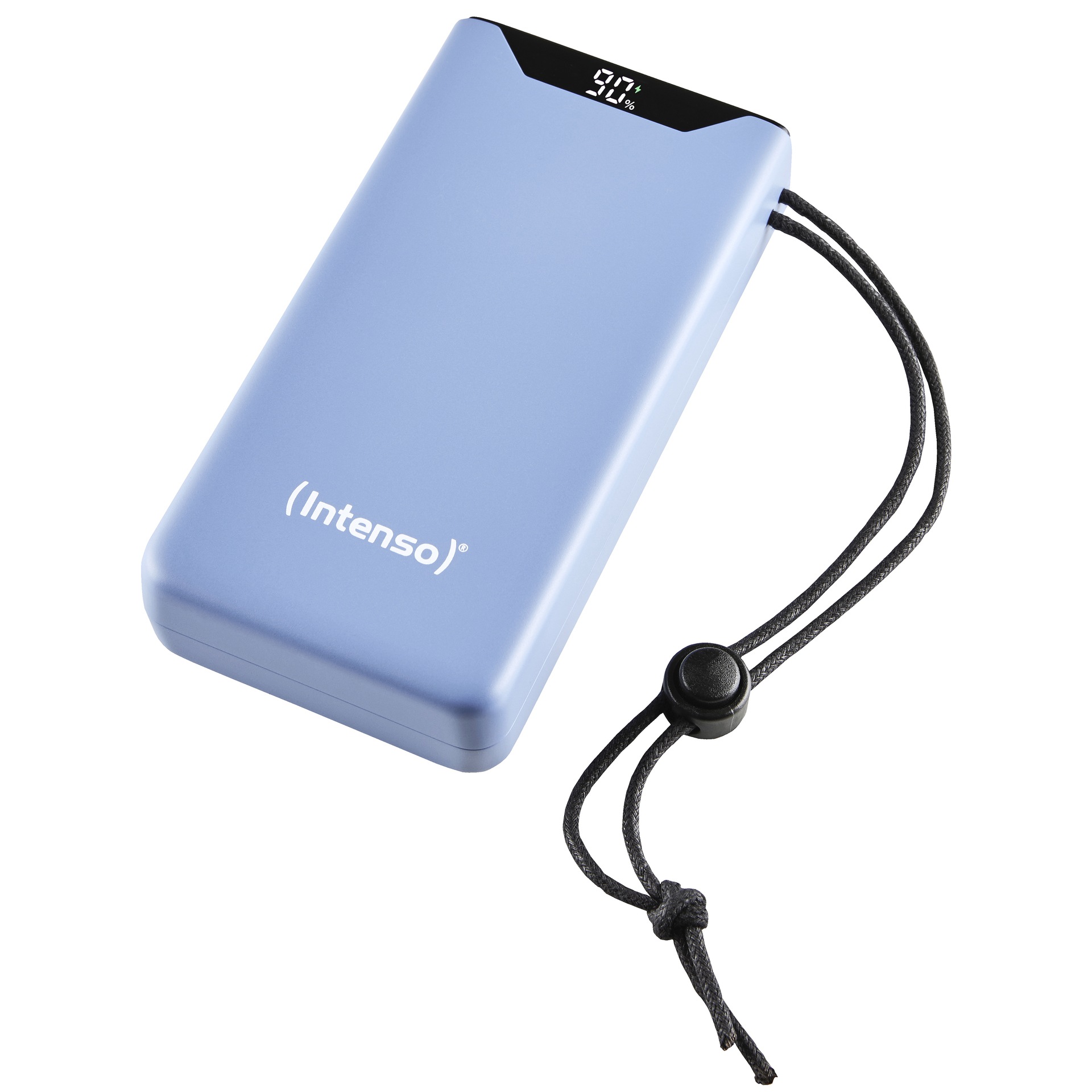 Intenso Powerbank »F20000 20.000 mAh 20 W«, Intenso Power Bank F20000 green, Power Delivery und Qualcomm Quick Charge 3.0, mit USB-C zu USB-C Kabel