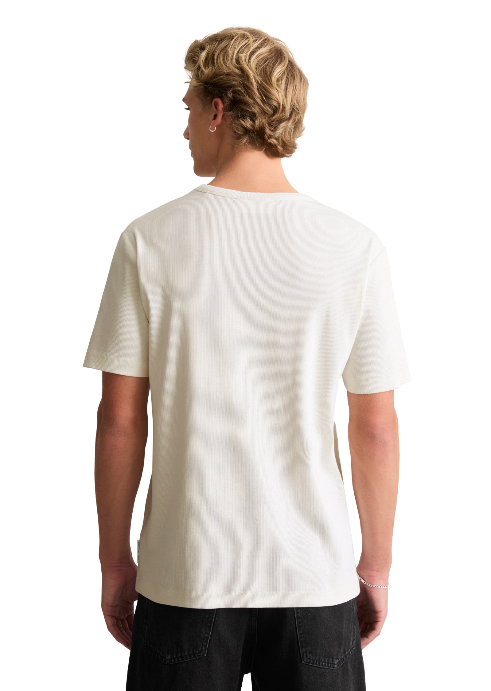 Marc O'Polo DENIM T-Shirt regular aus Bio-Baumwoll-Mix