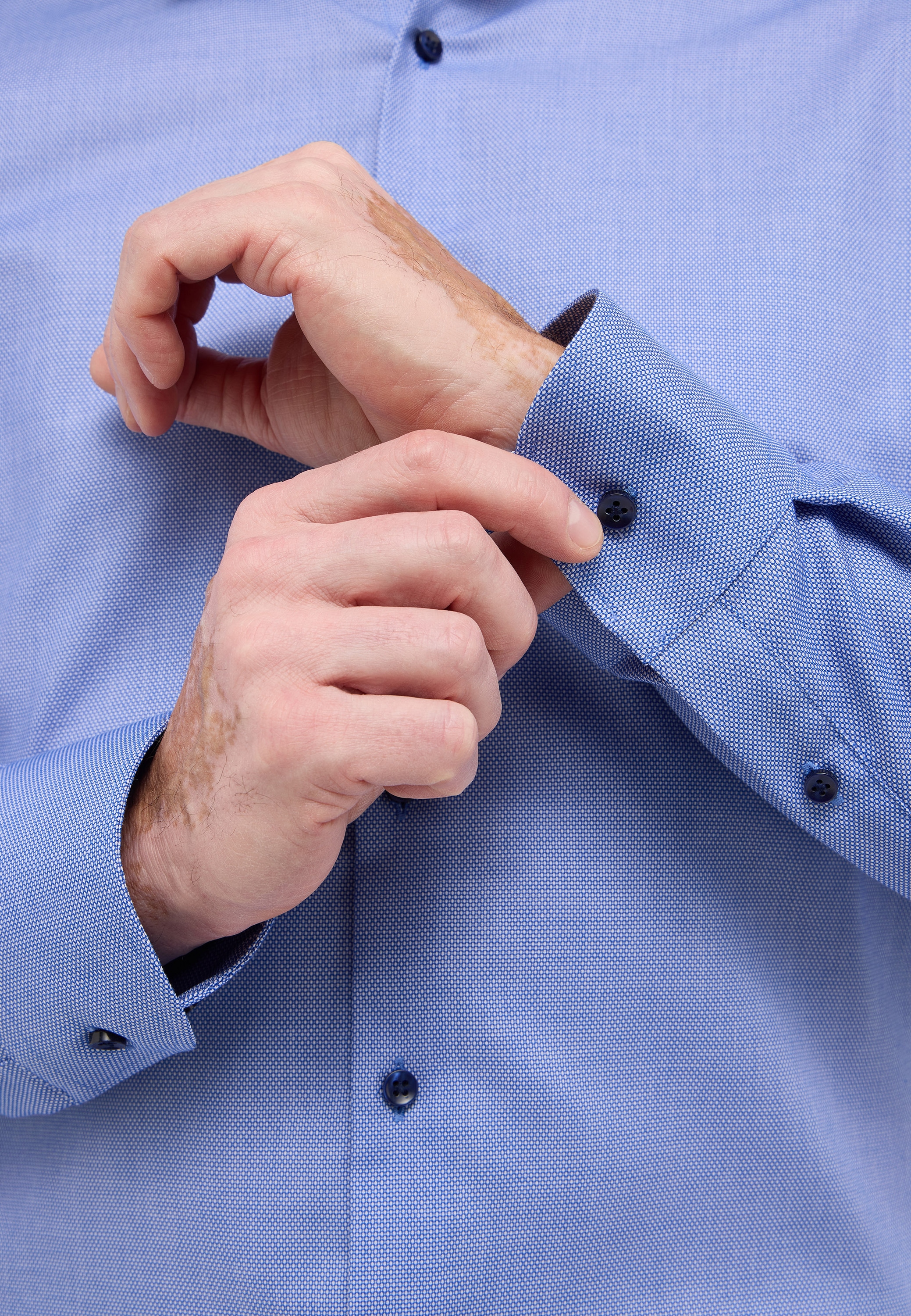 Eterna Langarmhemd »SLIM FIT«, NON IRON (bügelfrei)