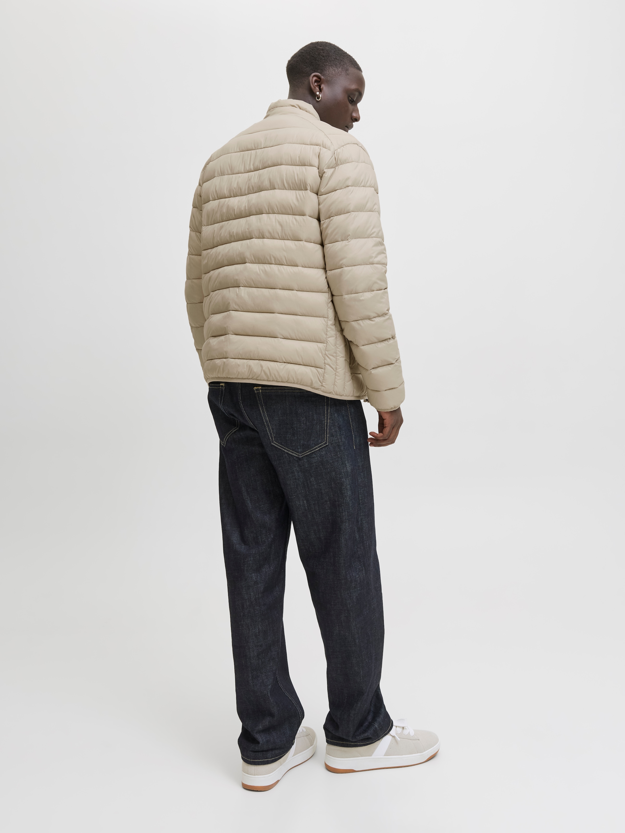 Jack & Jones Steppjacke »JJEBRADLEY LIGHT PUFFER COLLAR NOOS«, ohne Kapuze