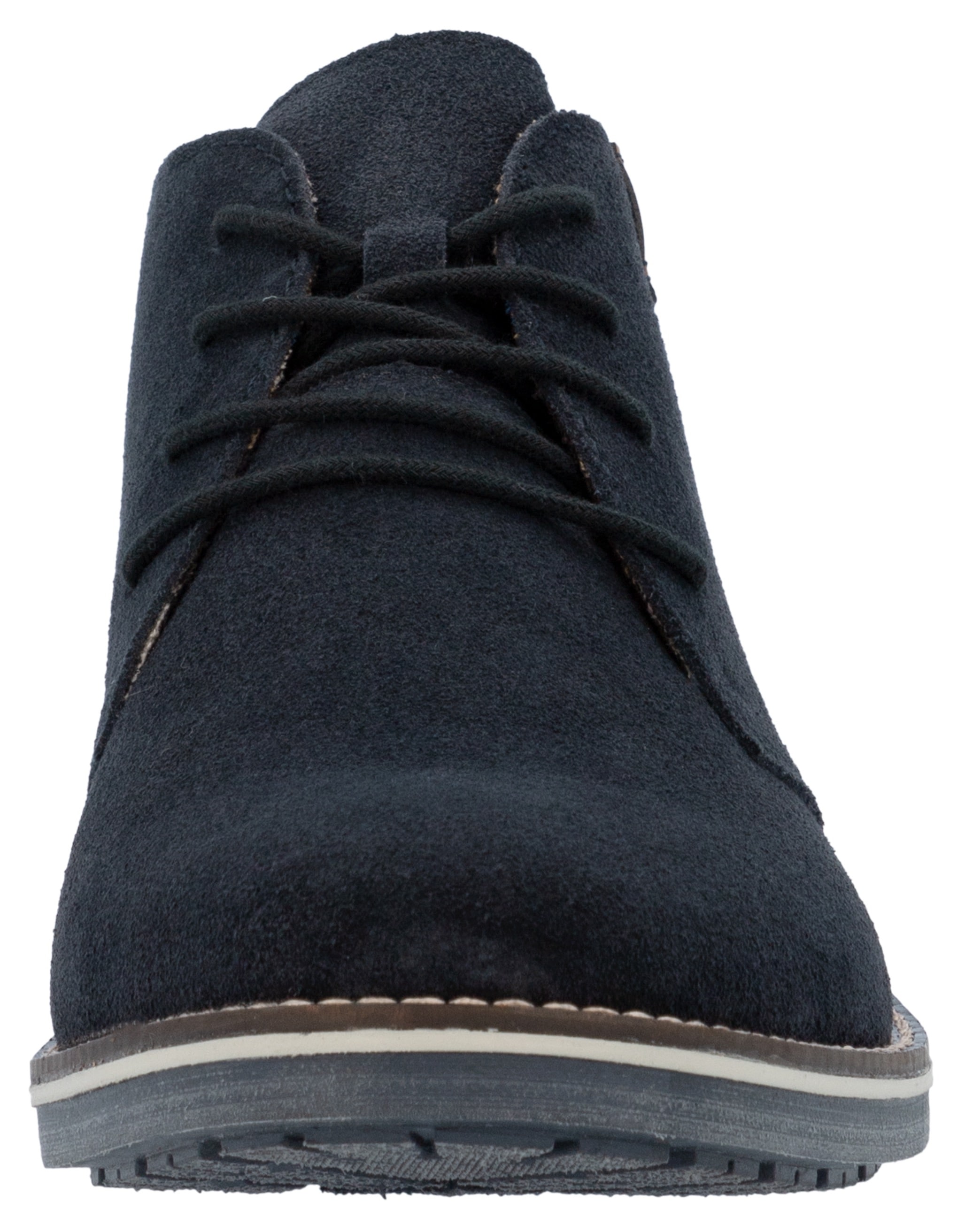 Rieker Schnürstiefelette, mit kariertem Innenfutter