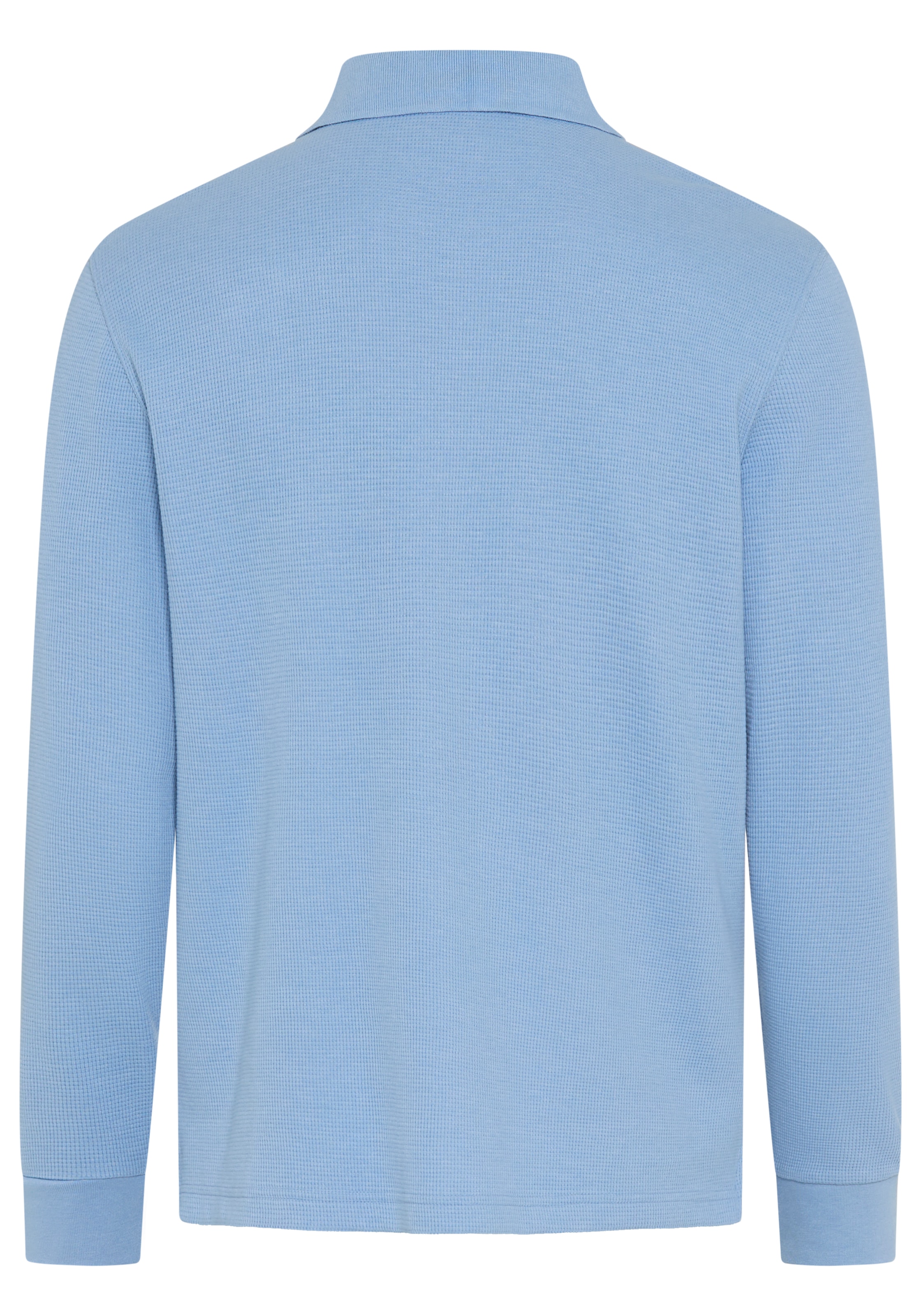 Man's World Poloshirt normale Passform, mit Langarm, klassischer Stil