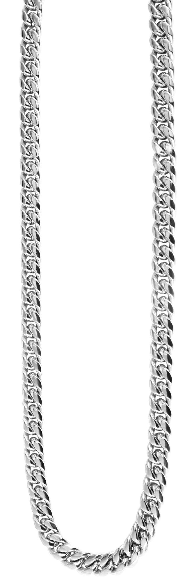 Adelia´s Panzerkette »Unisex Halskette ¿ Panzerkette aus Edelstahl 70 cm«