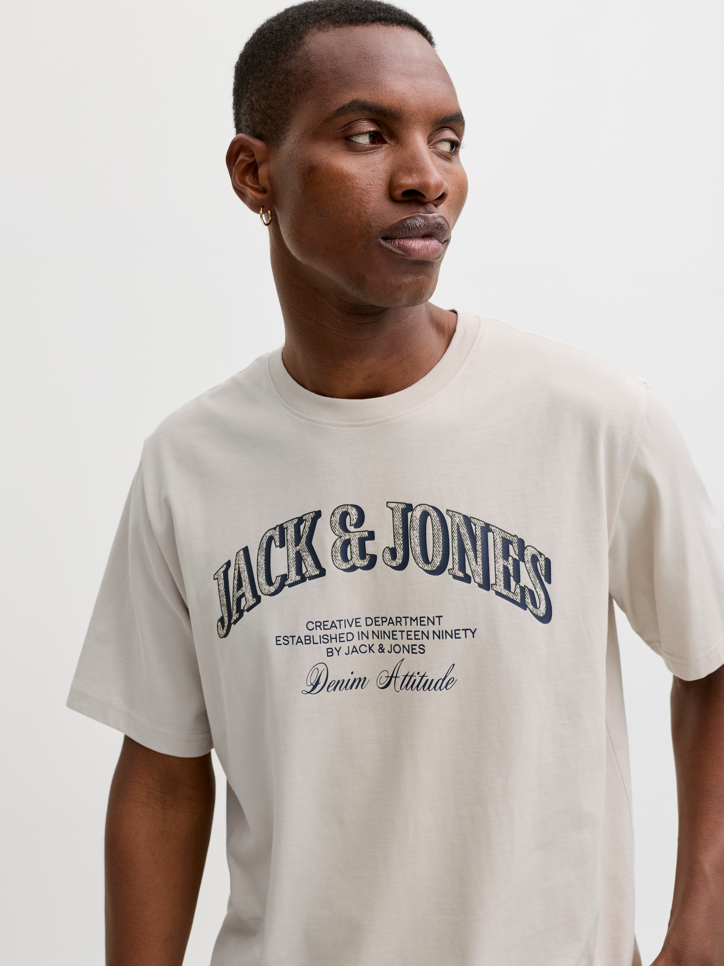 Jack & Jones T-Shirt »JJEDENVER GRAPHIC TEE SS O-NECK 3PK MP« Packung, 3 tlg.
