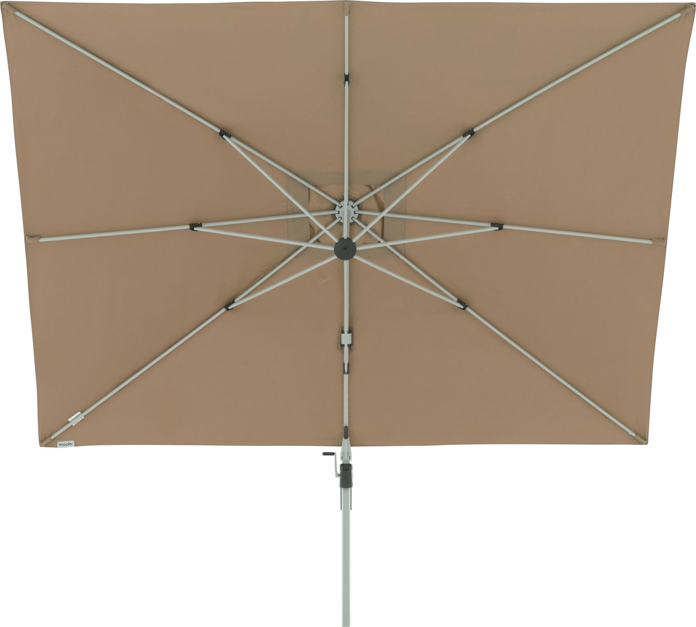 doppler® Ampelschirm »Active Pendel«, UV-beständig, Maße: 350x260 cm