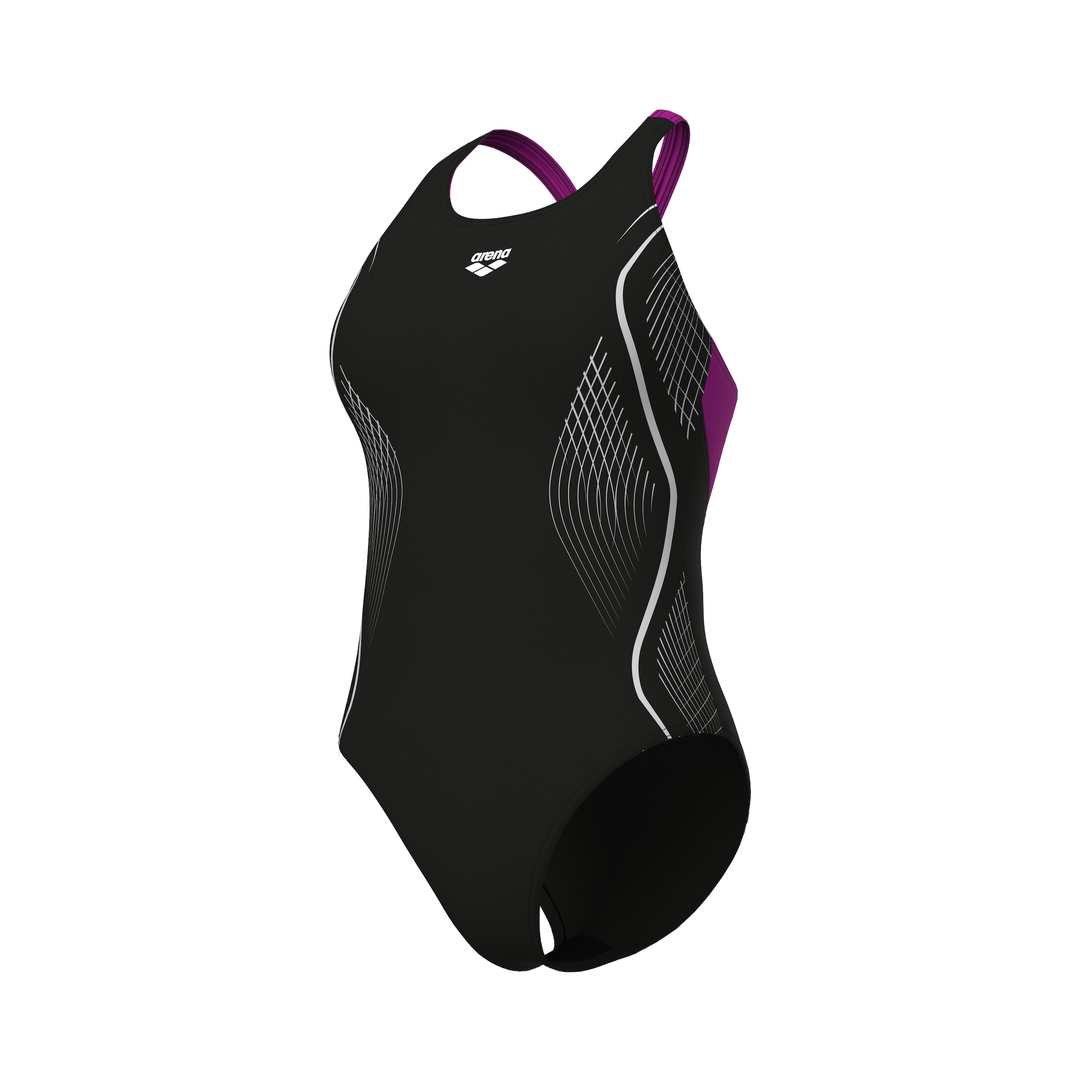 Arena Badeanzug »WOMEN'S ARENA GRID SWIMSUIT V BACK GRAPHIC« 1 Stk.