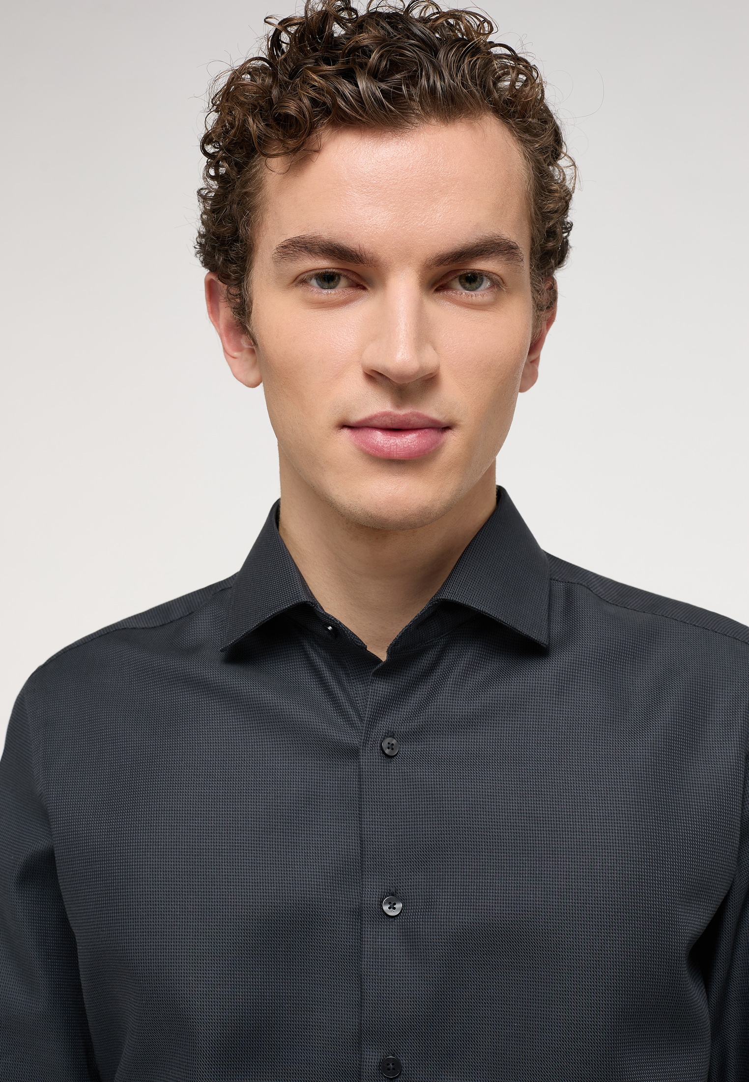Eterna Langarmhemd »SLIM FIT«, NON IRON (bügelfrei)