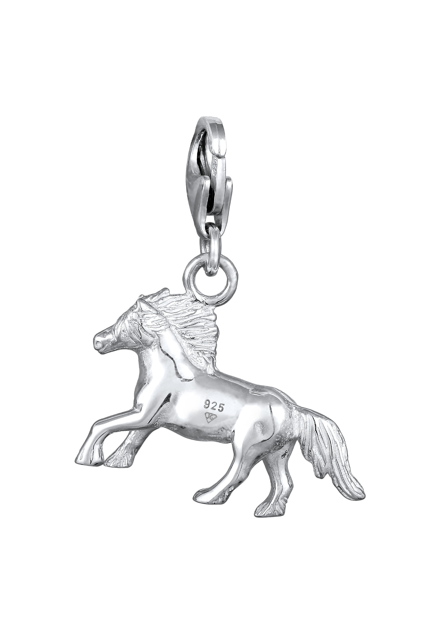 Nenalina Charm-Einhänger »Charm Pferd Tier Anhänger 925 Silber«