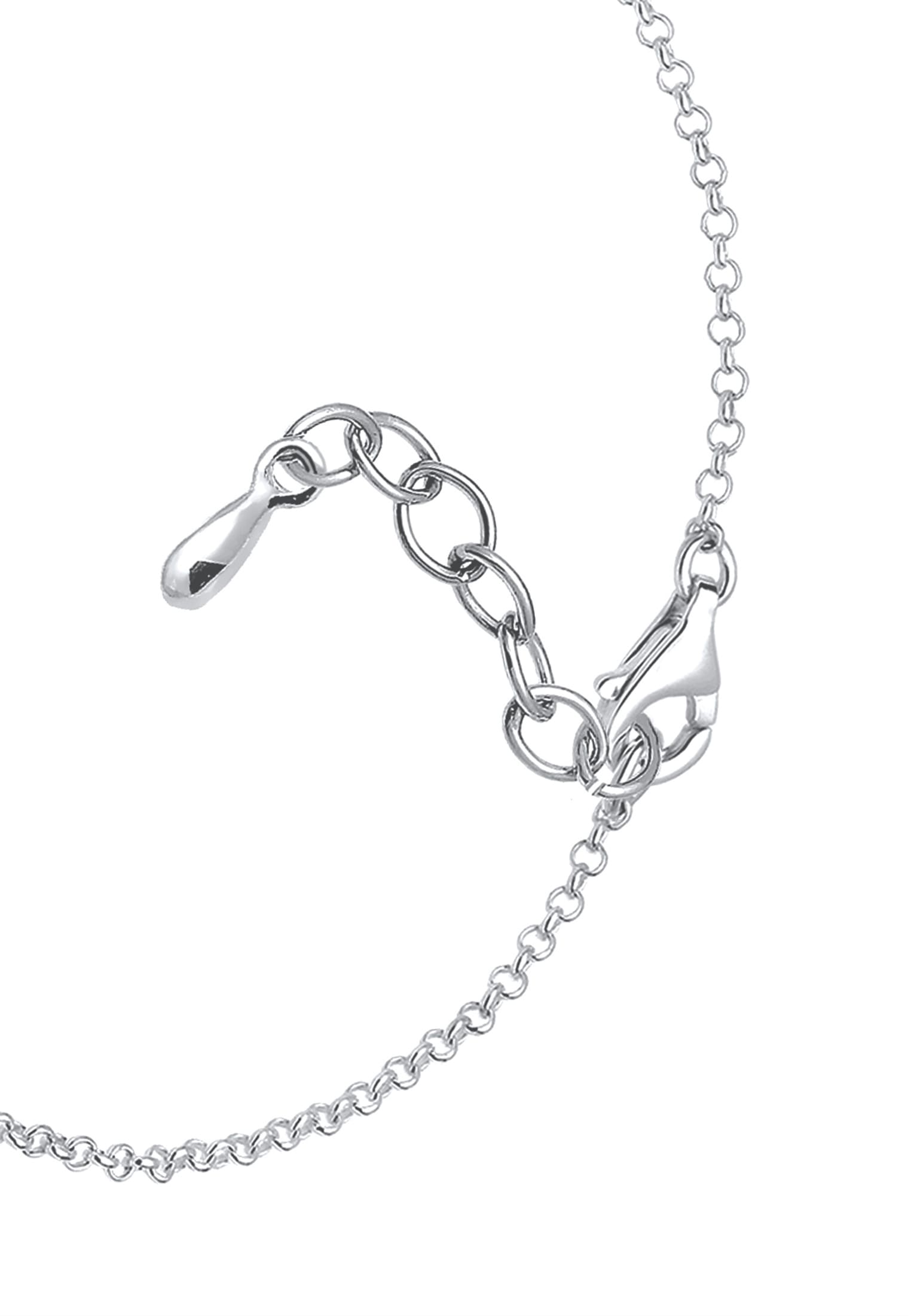 Elli Armkette »Armband Hamsa Hand der Fatima Zirkonia 925 Silber«
